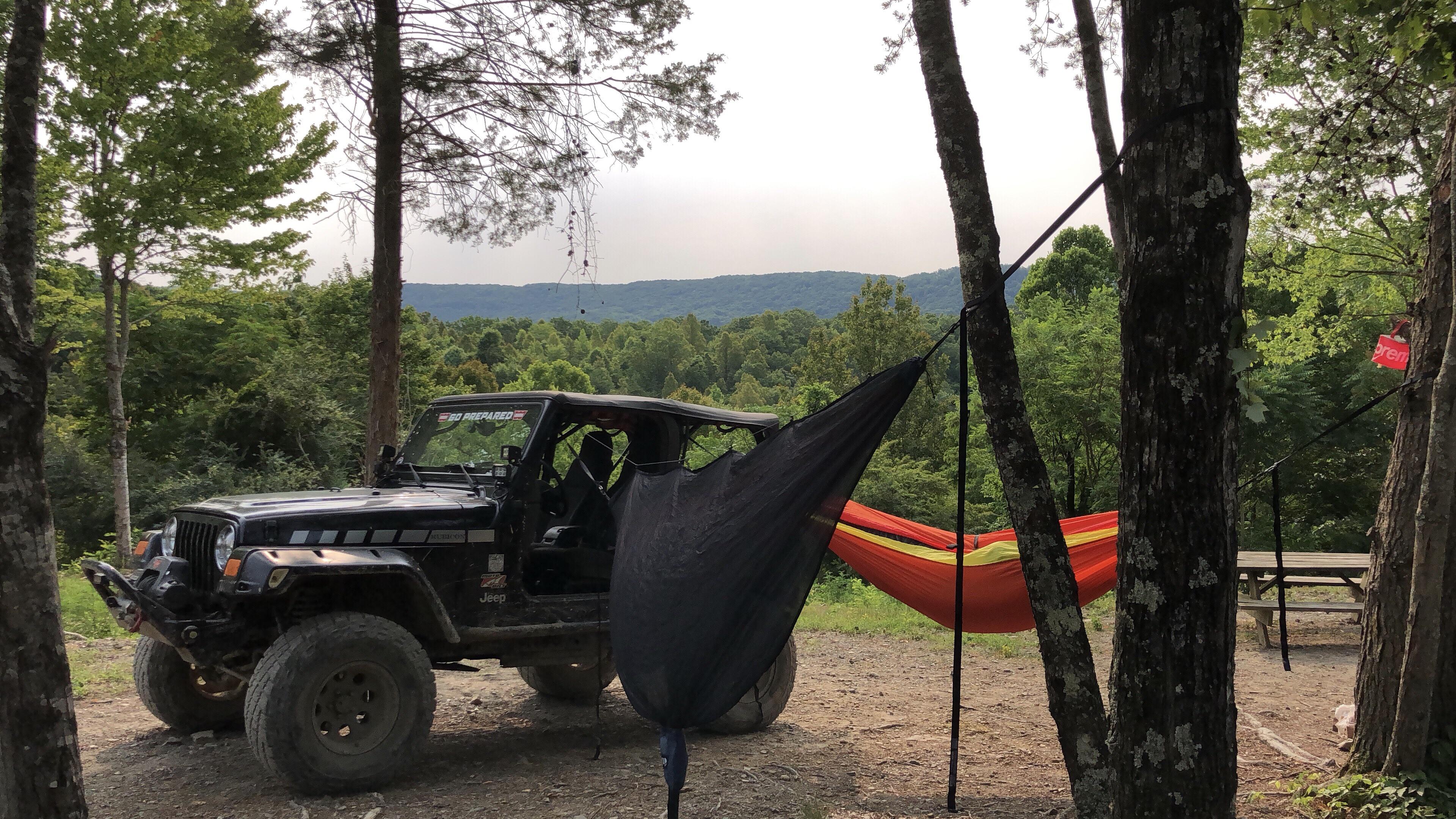 Went camping and wheeling at Windrock Offroad park in Oliver Springs, TN r/camping