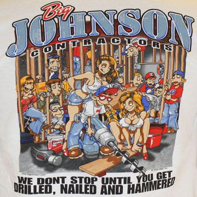 We all knew that one guy with a collection of the Big Johnson tee shirts. r/nostalgia