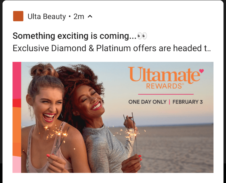 Ulta Platinum Perks Day 2/3/2020 r/MUAontheCheap