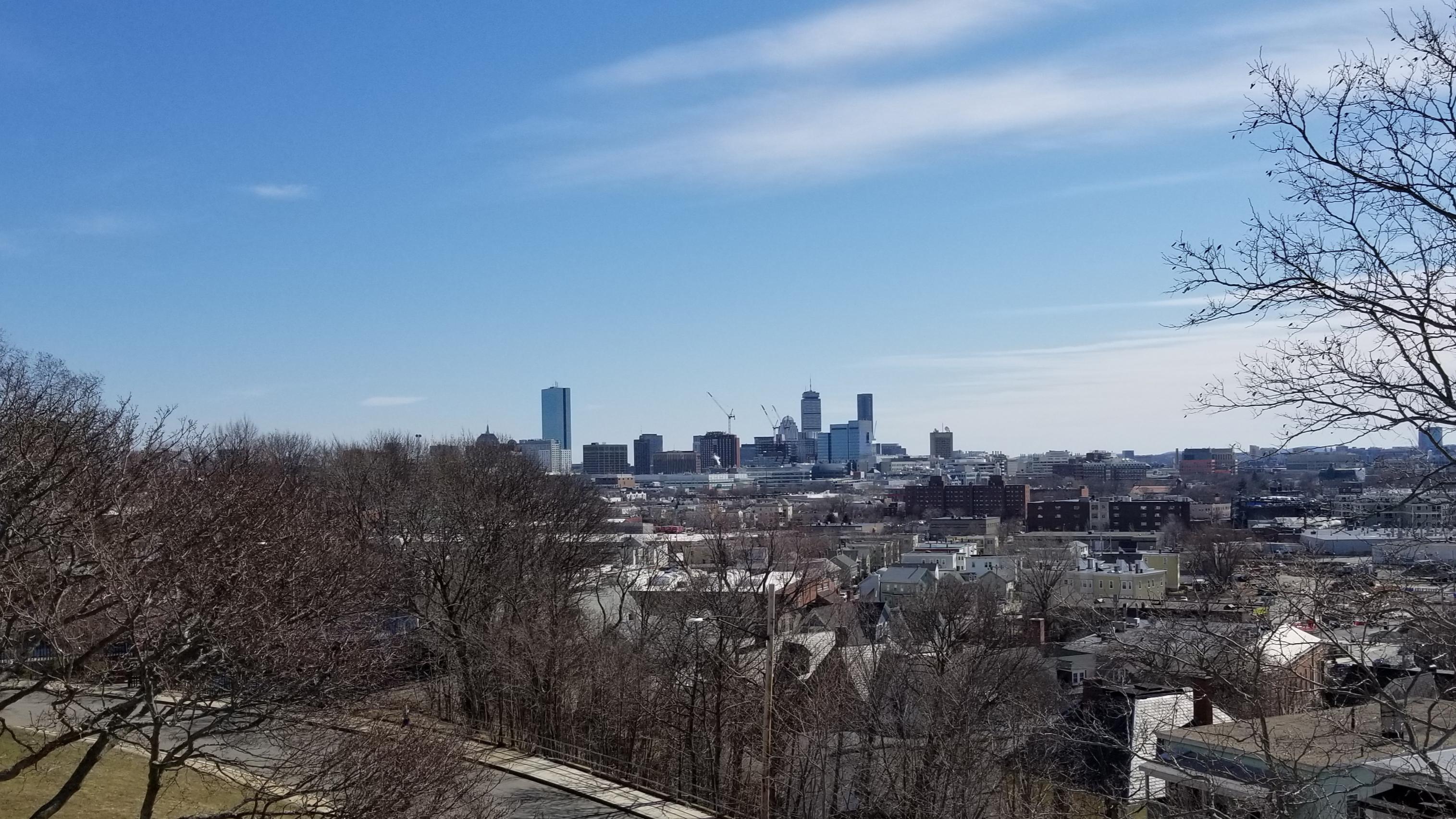 View from Prospect Hill Park, Somerville 03/24/19 r/boston