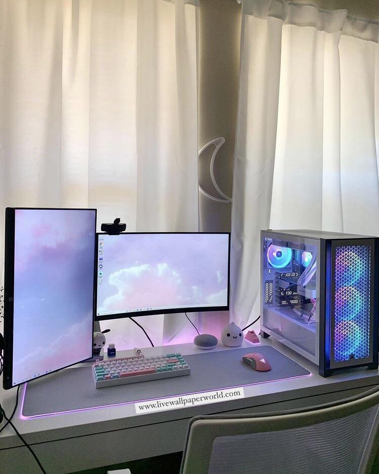 Thoughts on this purple/blue themed setup? PcBuild