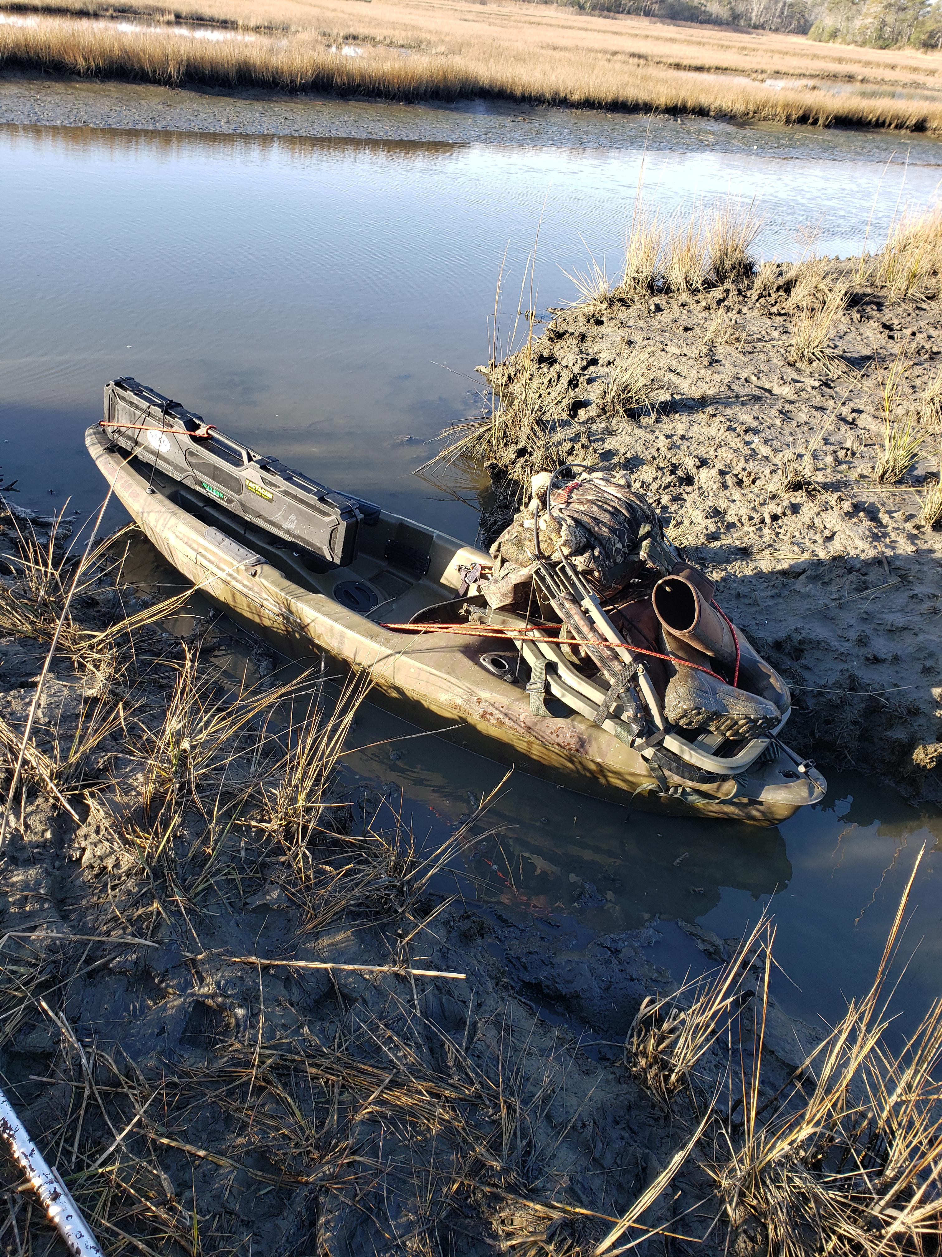 Kayak setup , from previous post r/Hunting