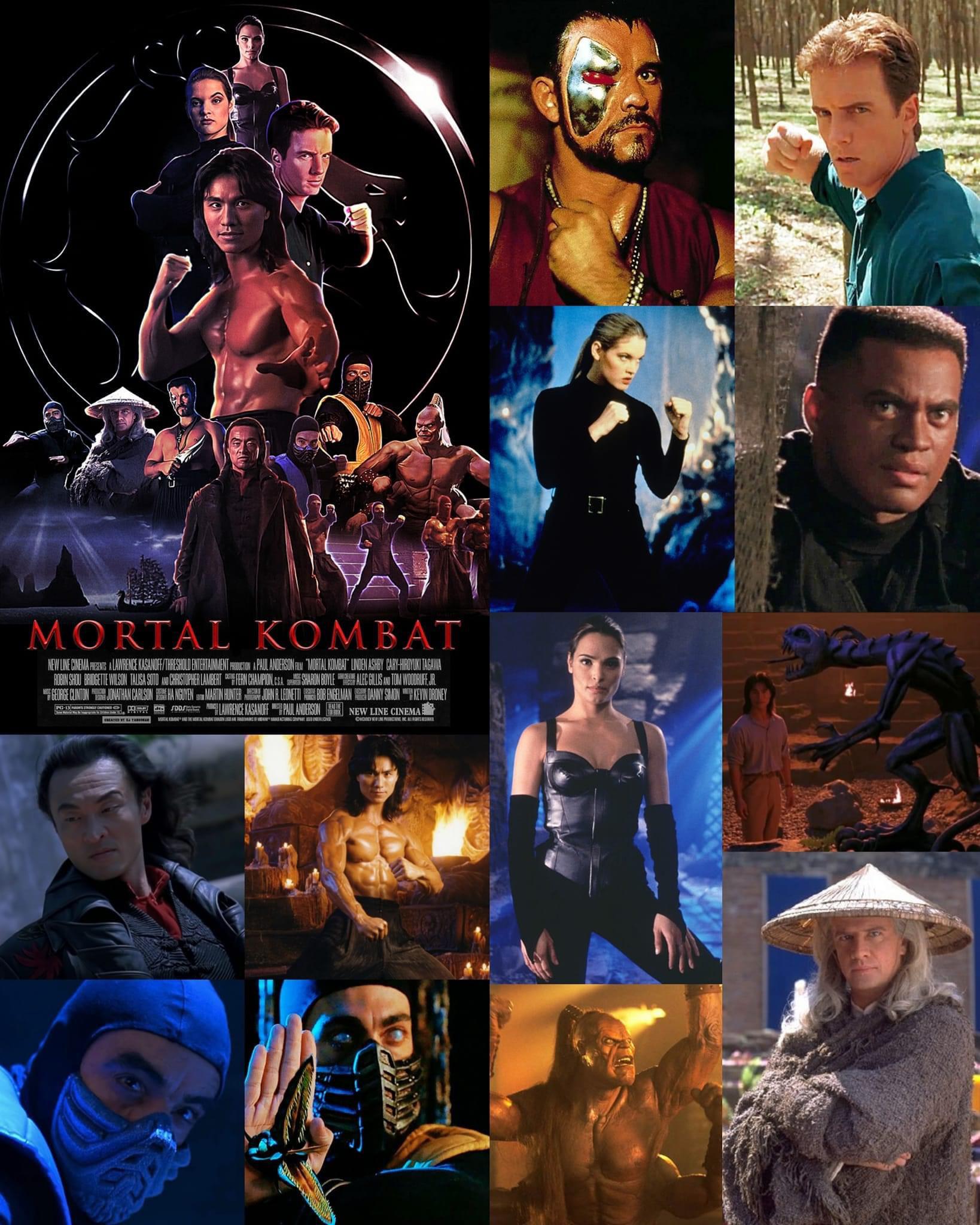 Mortal Kombat Movie 1995 Characters