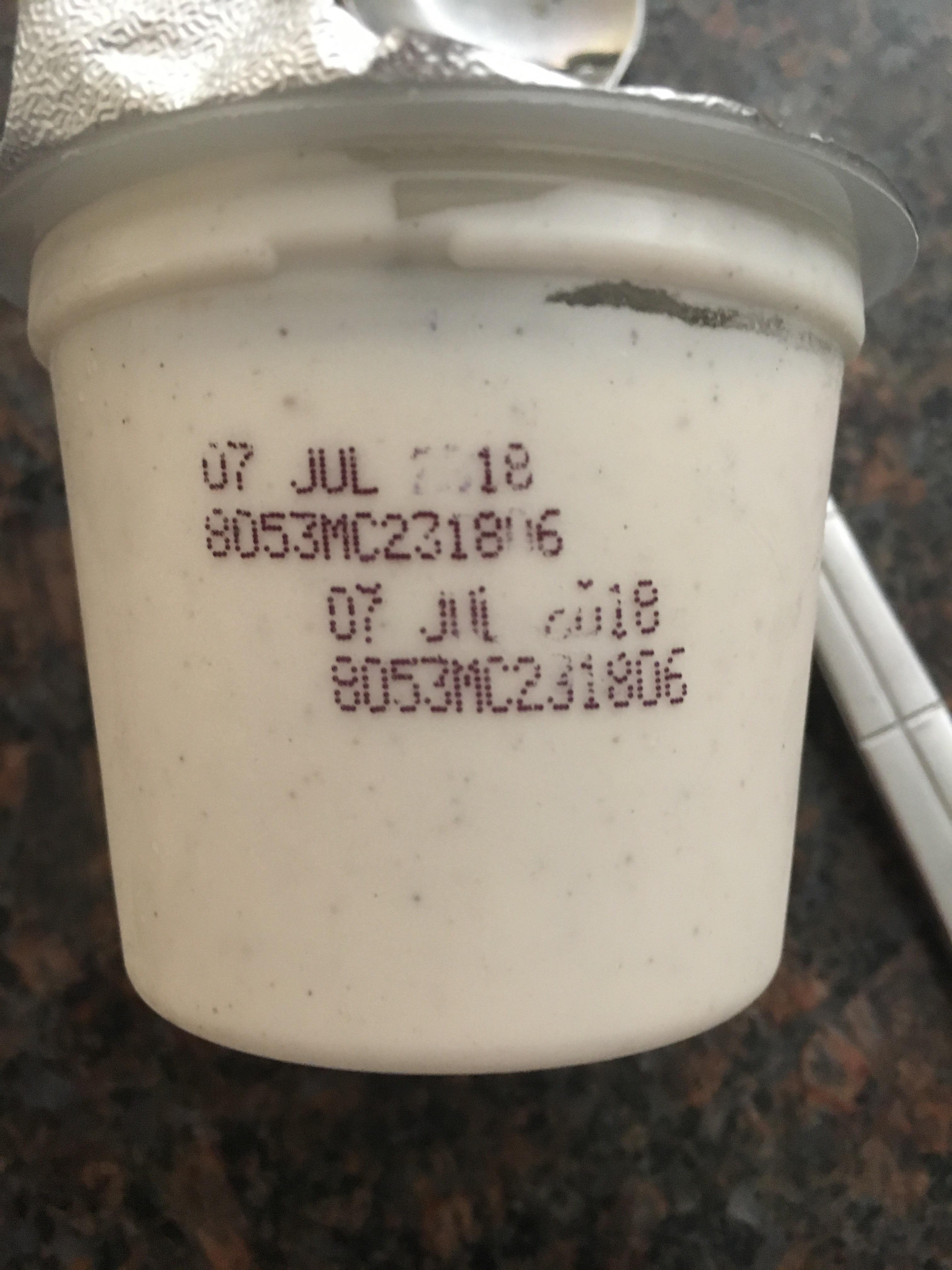 The expiration tags on this pudding. r/mildlyinteresting
