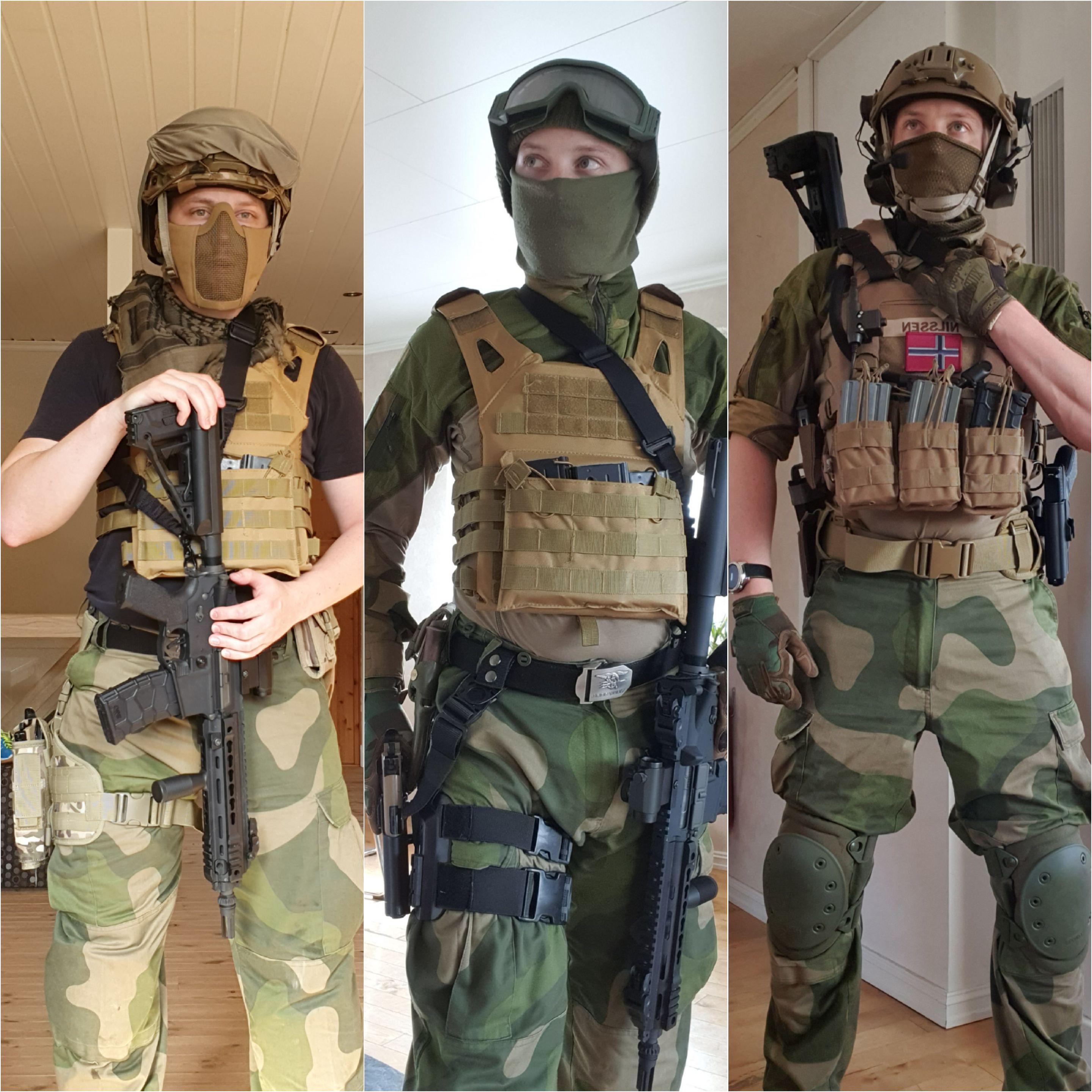 My evolution through a year with airsoft. From first time playing to