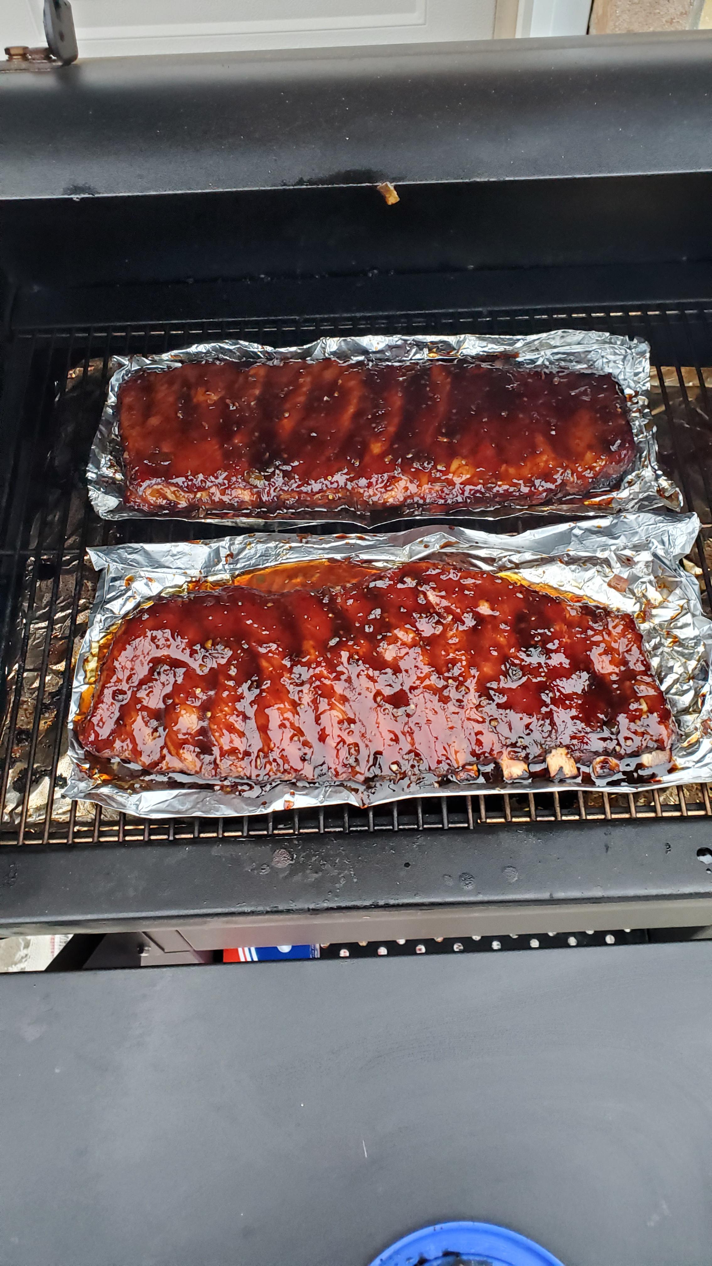 Korean Smoked BBQ Ribs on the GMG Daniel Boone Prime with Apple Wood