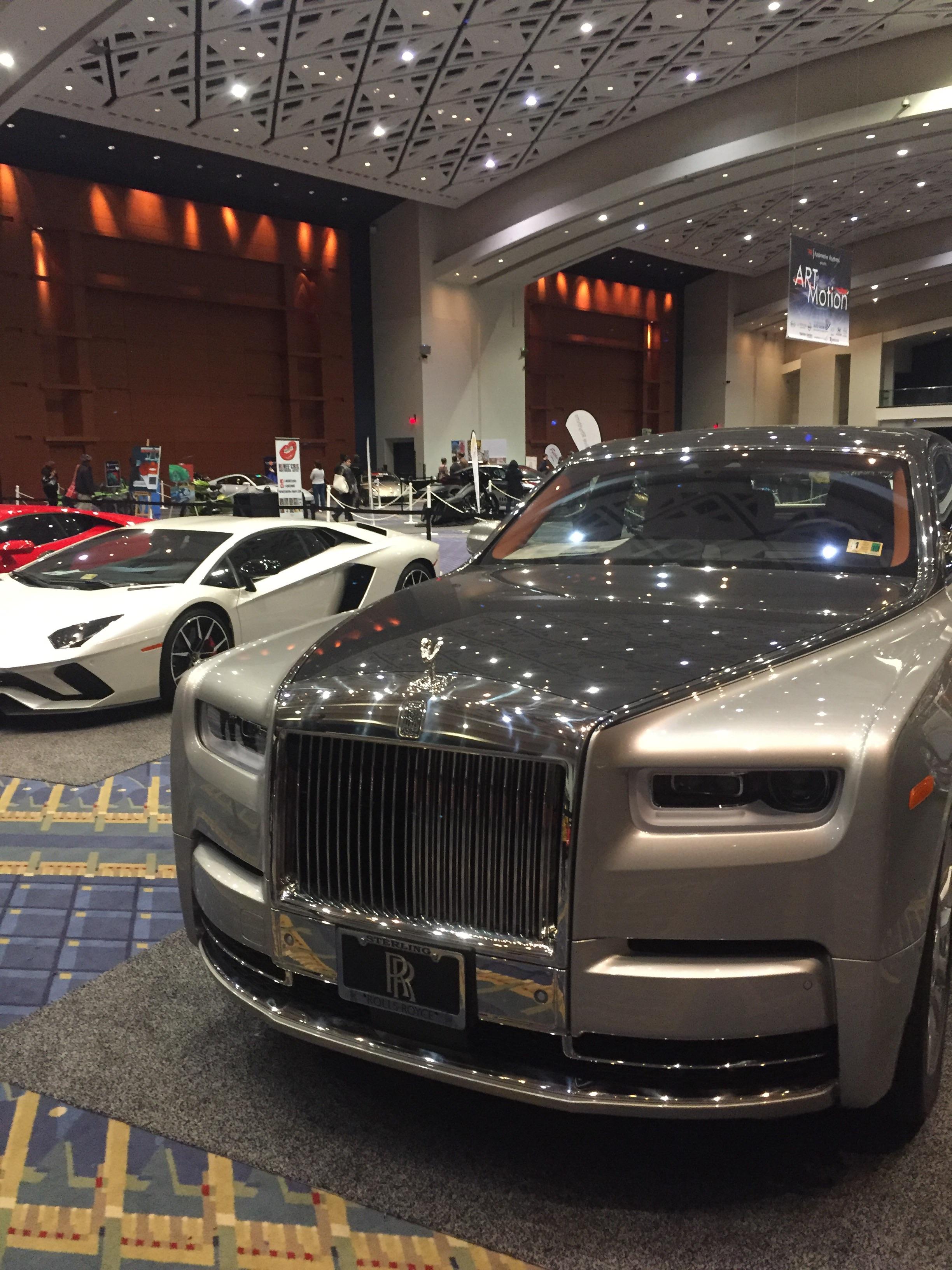 Rolls Royce Phantom at the 2018 Washington Auto Show. r/pics