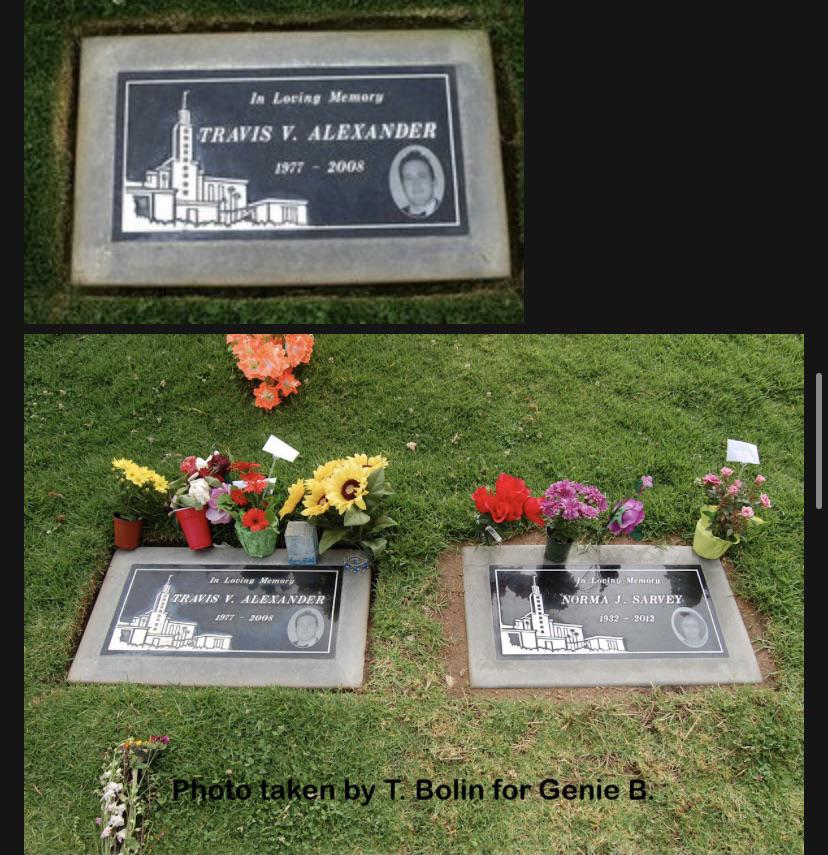 Travis Alexander Funeral Photos California Hate Crime Commission