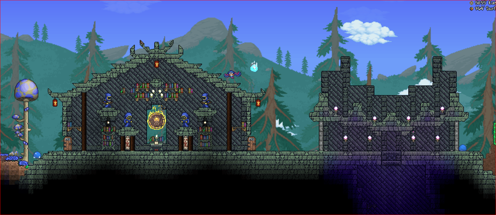 Custom dungeon I made r/Terraria