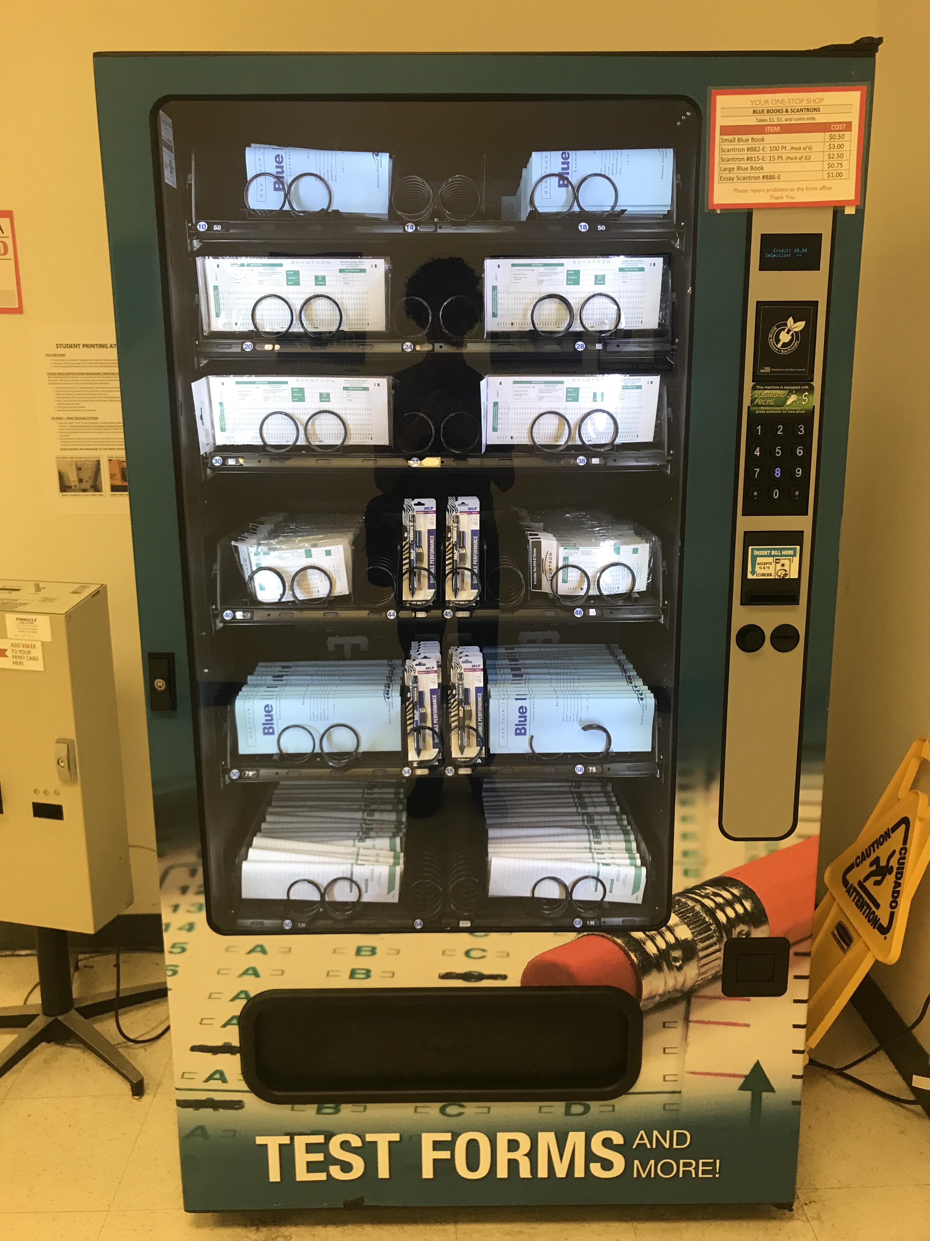 My school has a scantron vending machine r/mildlyinteresting