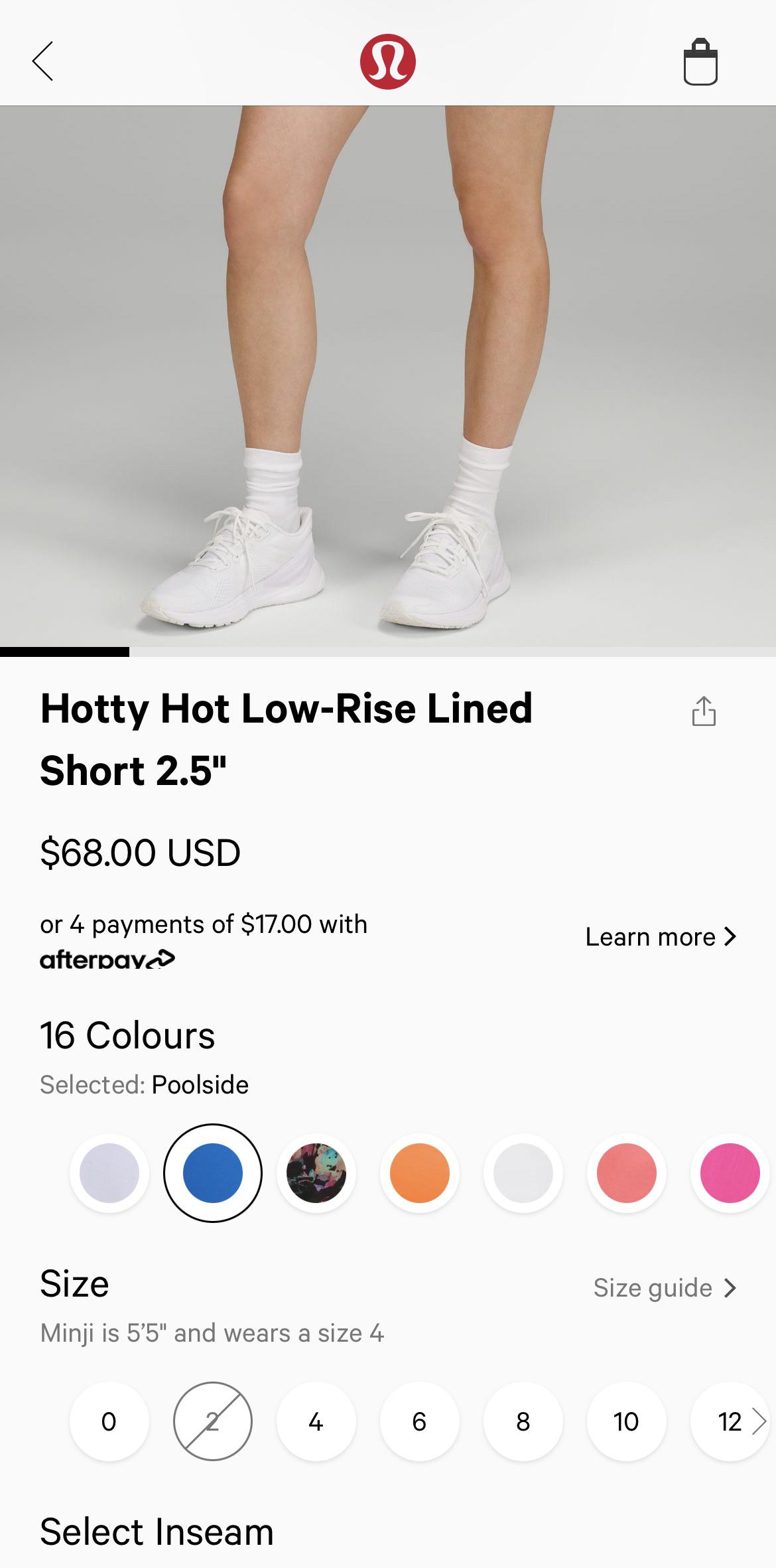 Restock poolside hotty hot r/lululemon