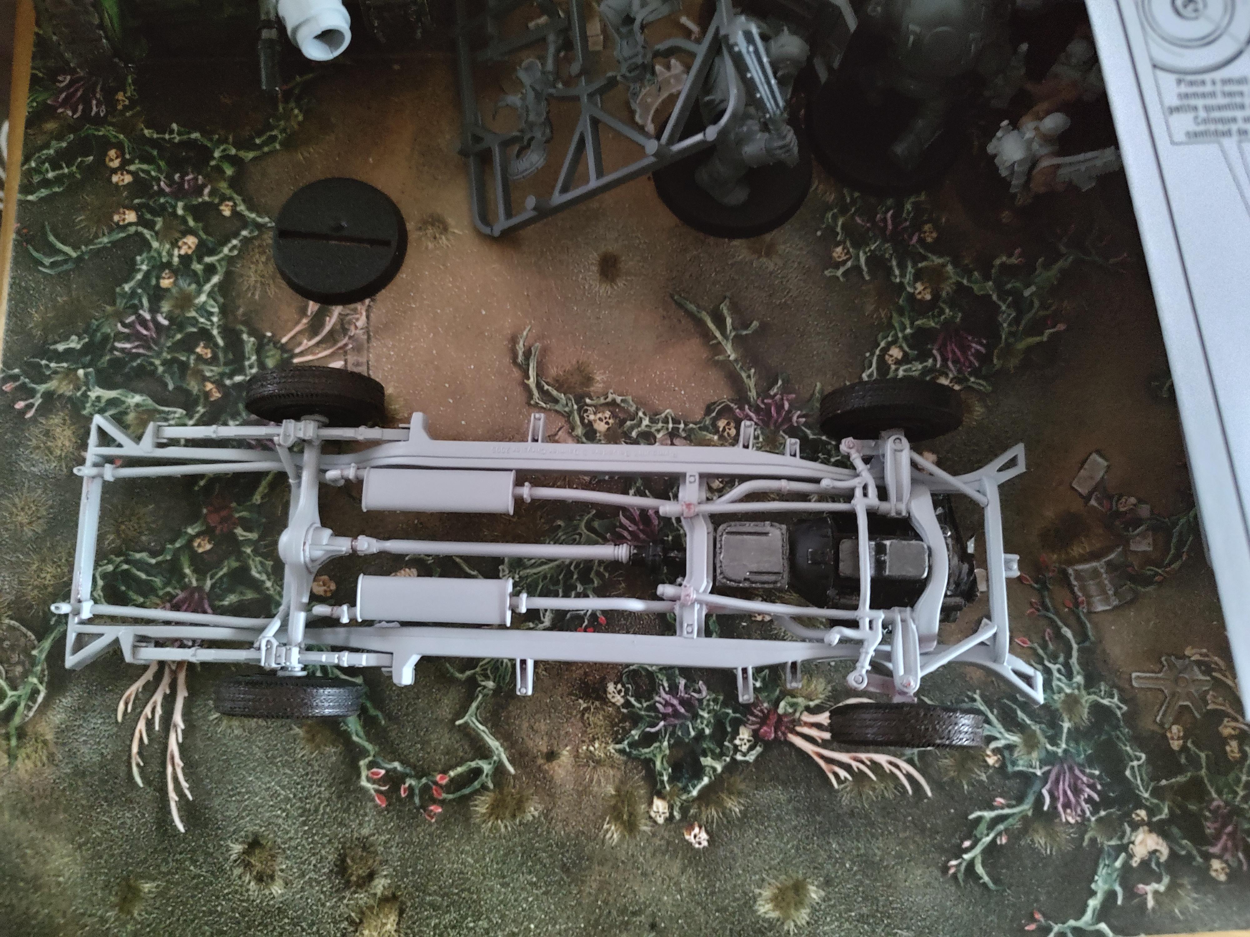 undercarriage complete painting it tonight gave me fits and used more
