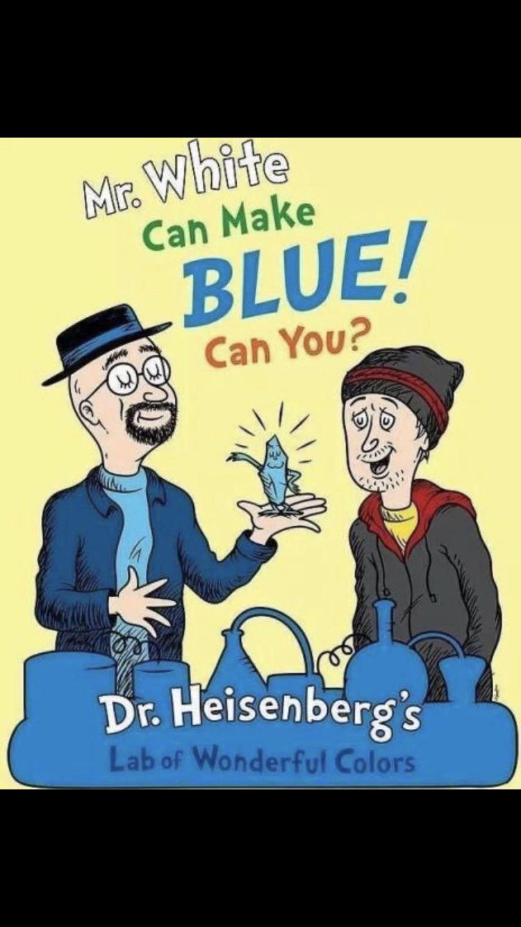 Jesse, we need to make green eggs and ham Jesse. sbubby