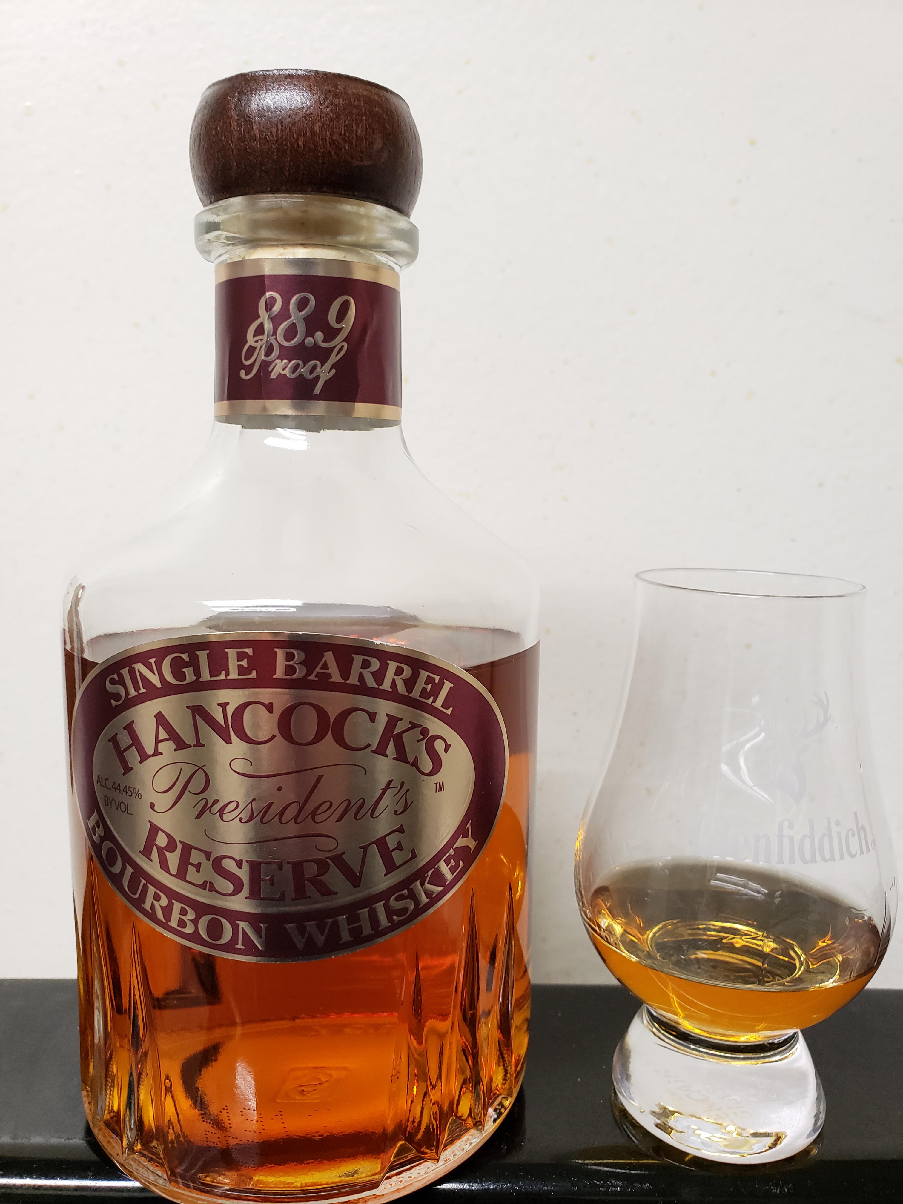 Review 25 Hancock's President's Reserve r/bourbon
