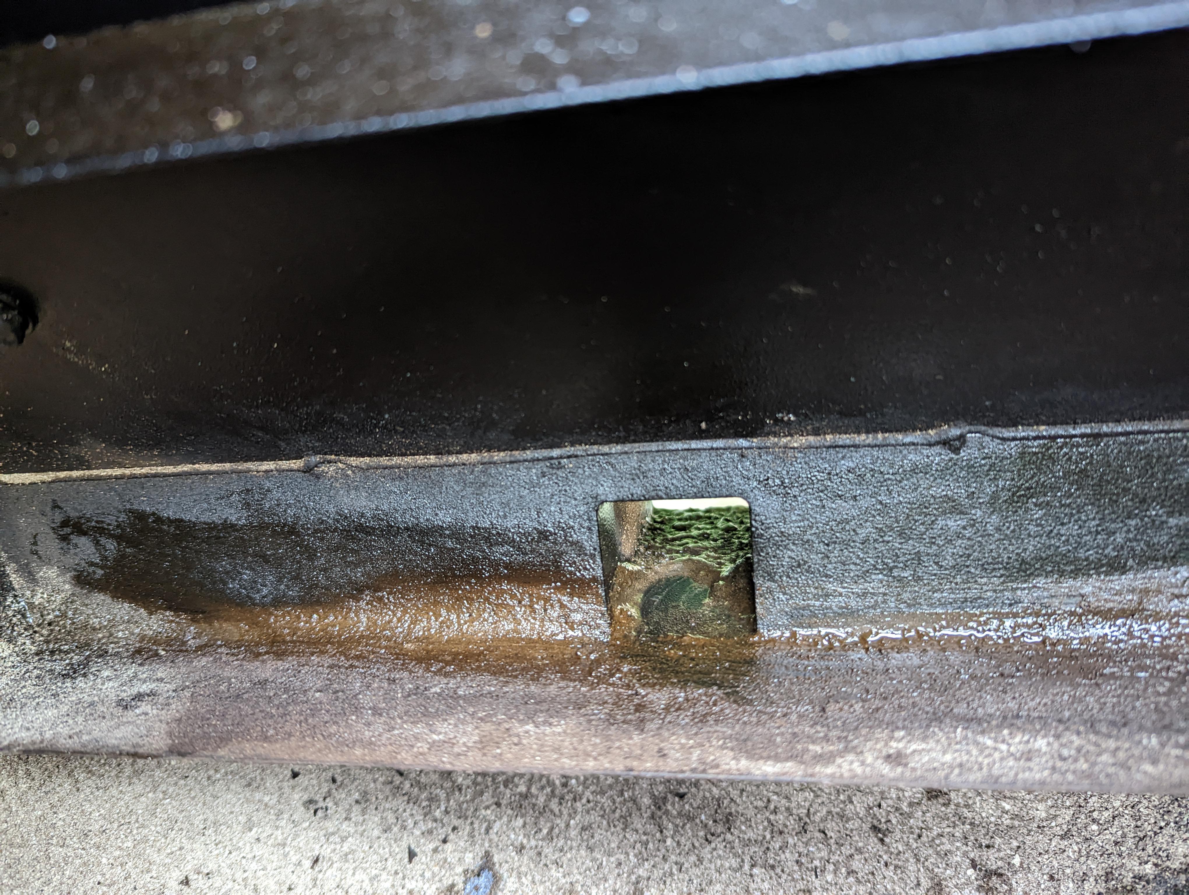 how do you clean out this gnarly grease+ash sludge from the drip