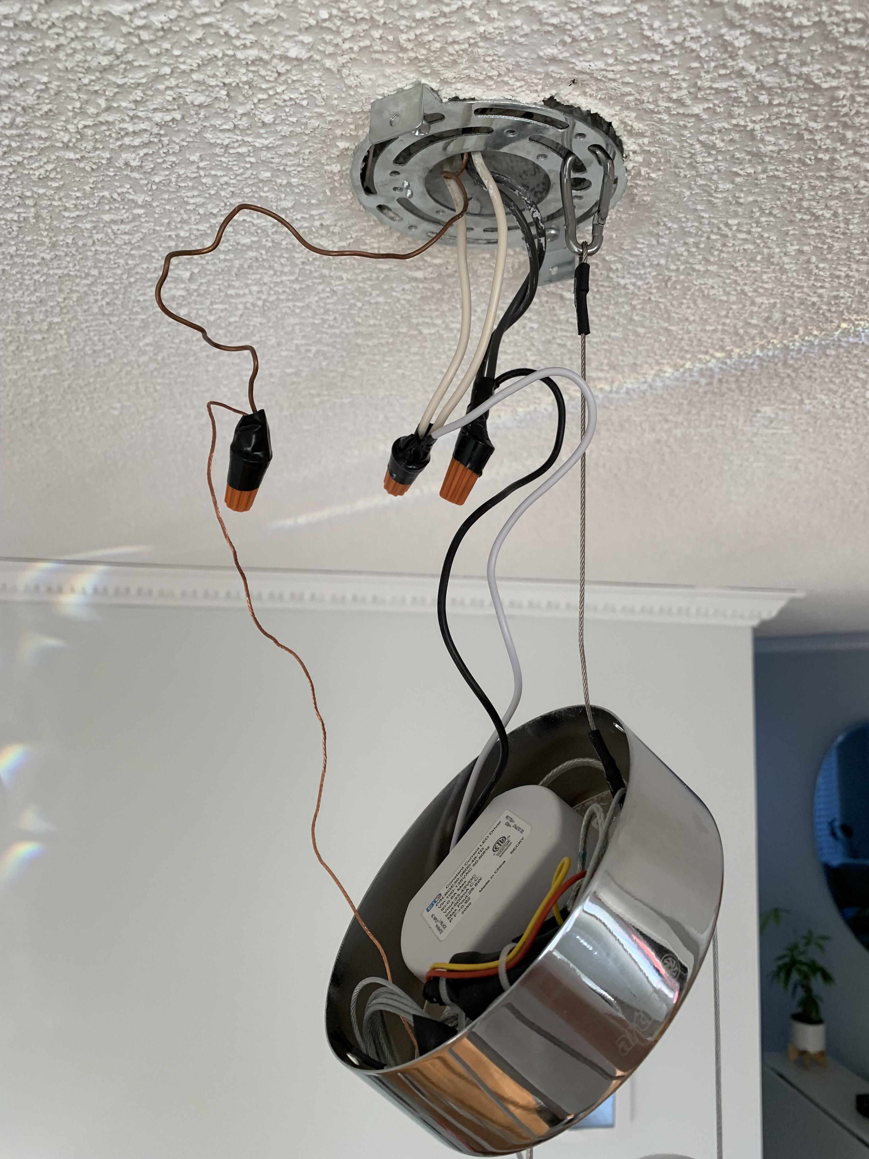 Are the wires paired properly? Specifically the grounding wires? Some