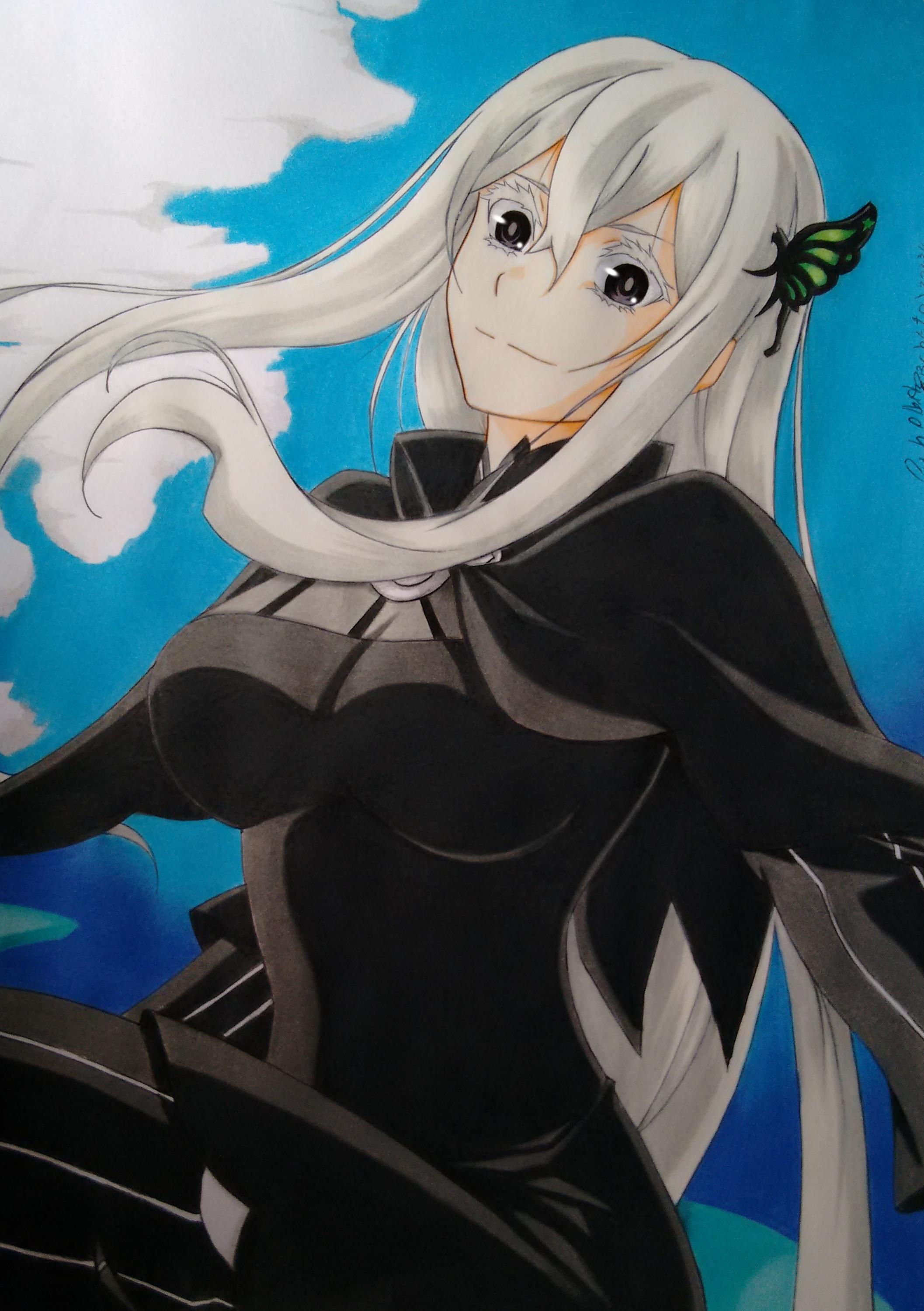 My fanart Echidna. ReZero[oc] r/Re_Zero