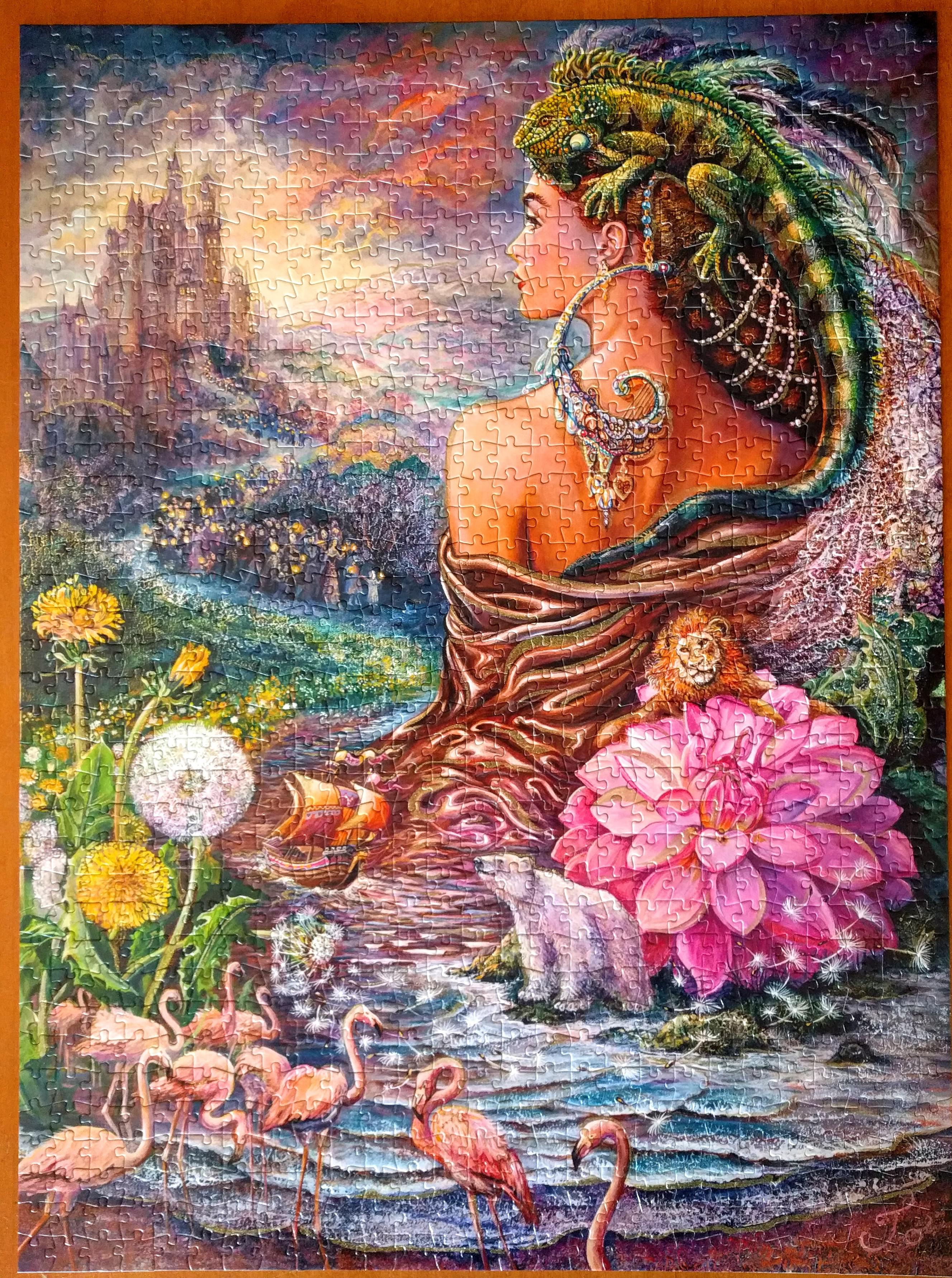 The Untold Story by Josephine Wall Buffalo (1000 pcs). I love her
