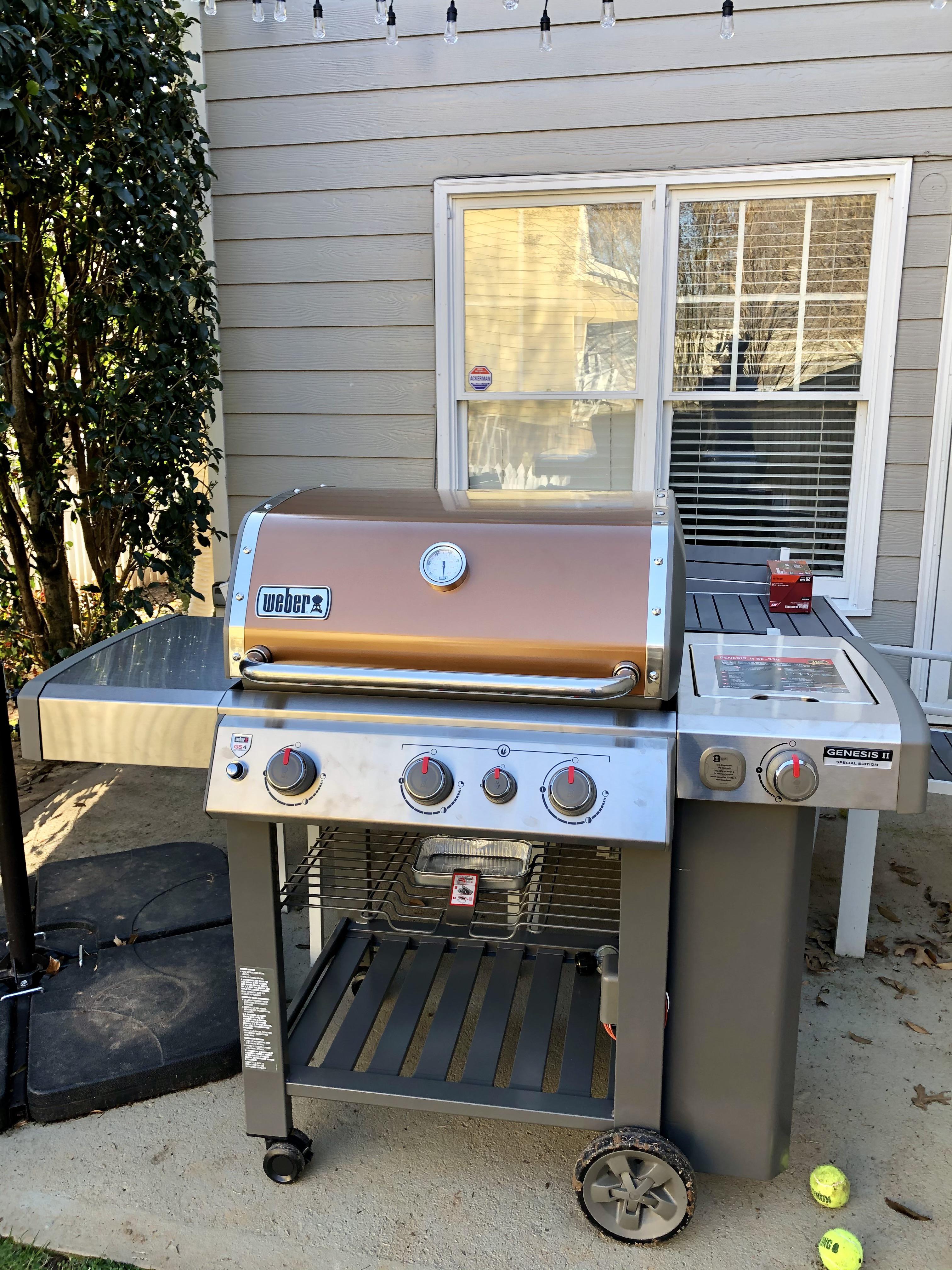 Finally joined the Weber family with a Genesis se-330 : r/webergrills