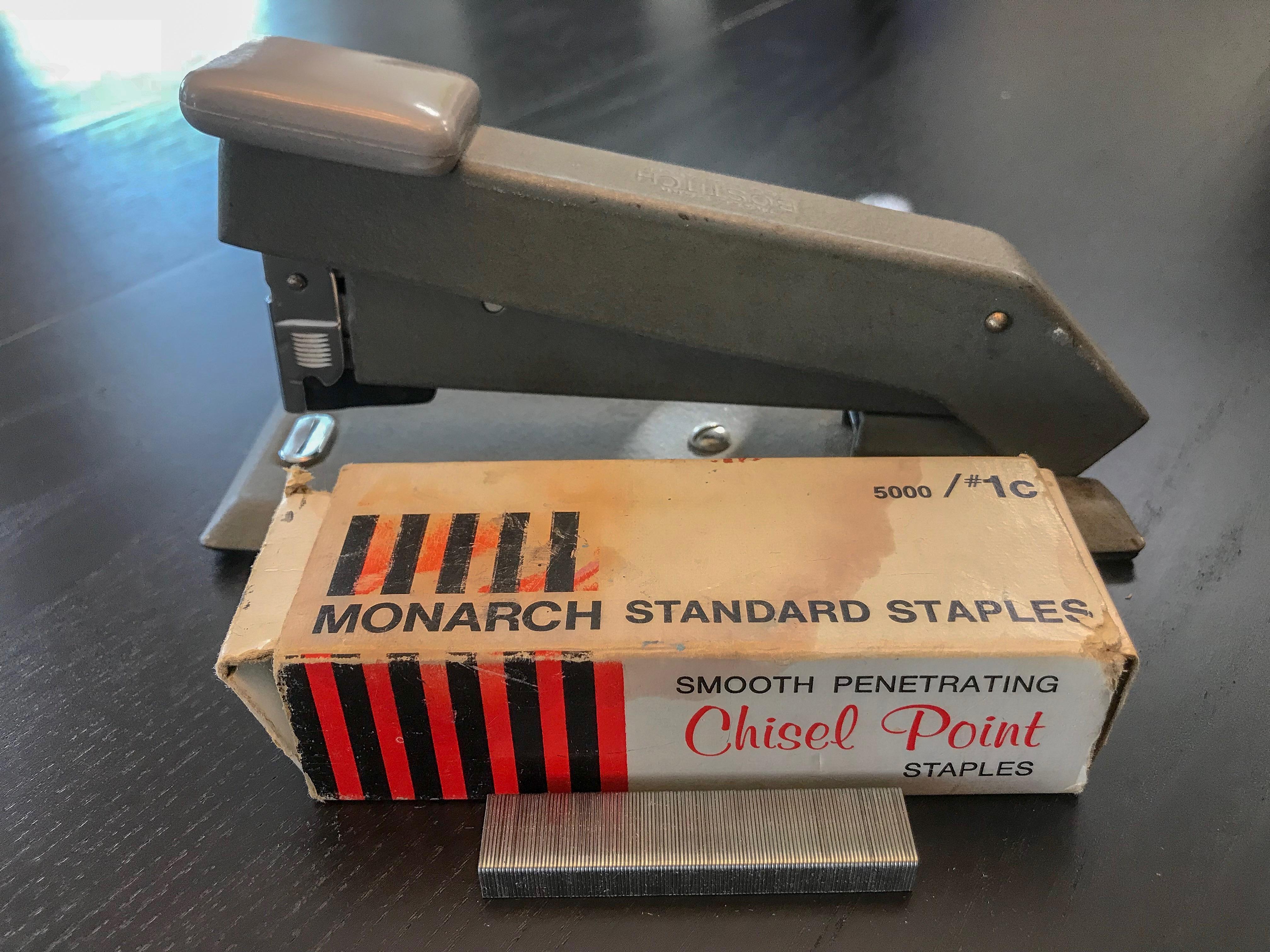 1936 Bostitch B5 Stapler with original Box and Staples r/BuyItForLife