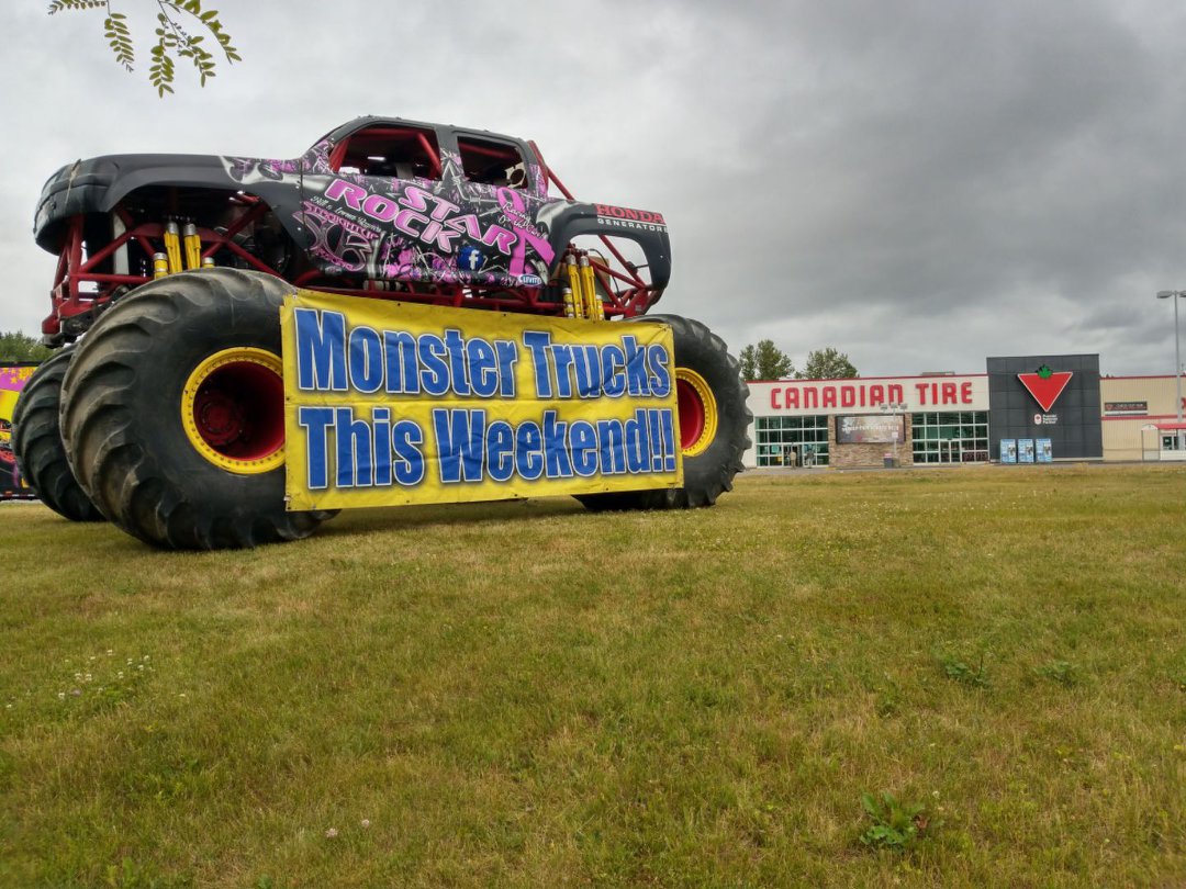 Monster Trucks, and... Skookum