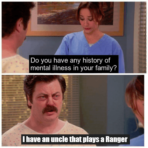 What class & alignment would Ron Swanson be? r/dndmemes