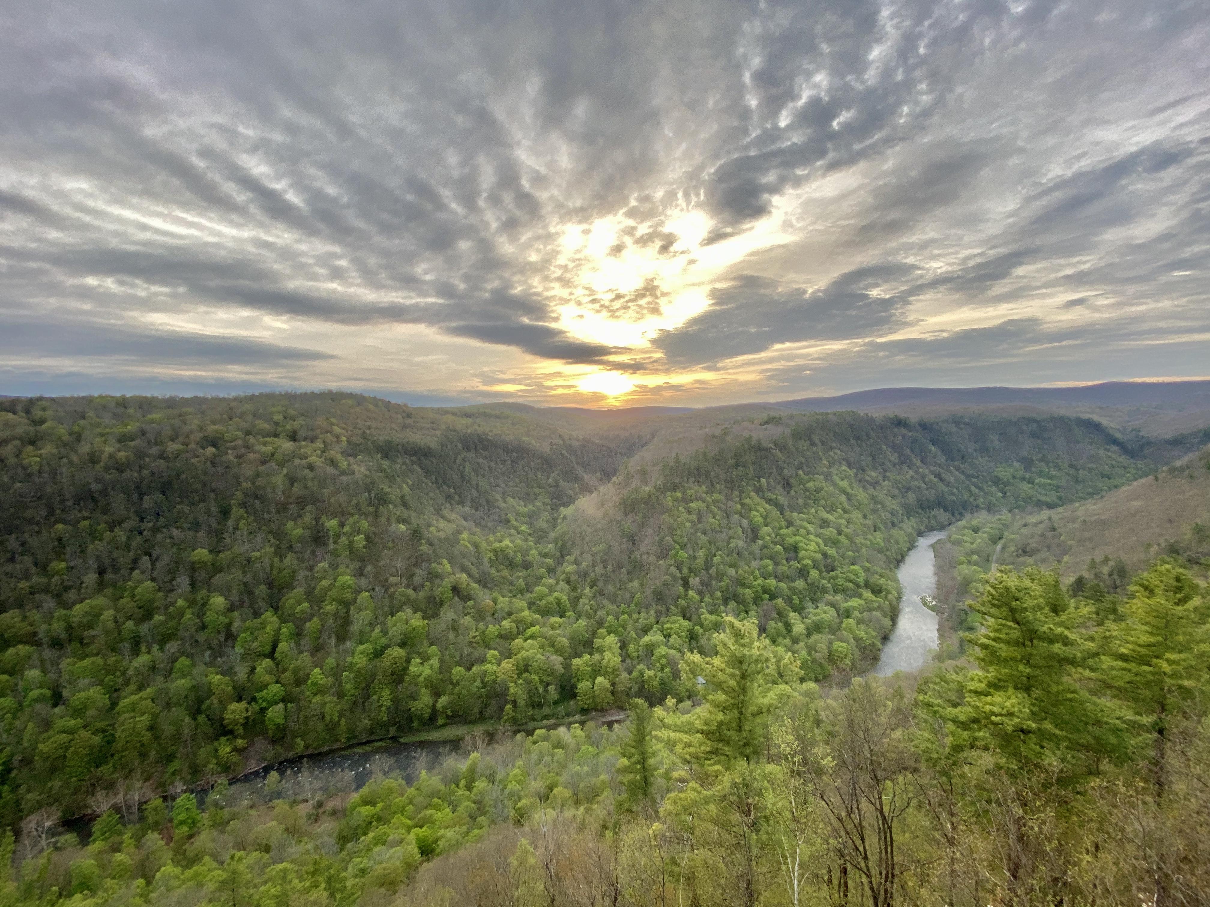 Quiet evening at the PA Grand Canyon r/Pennsylvania