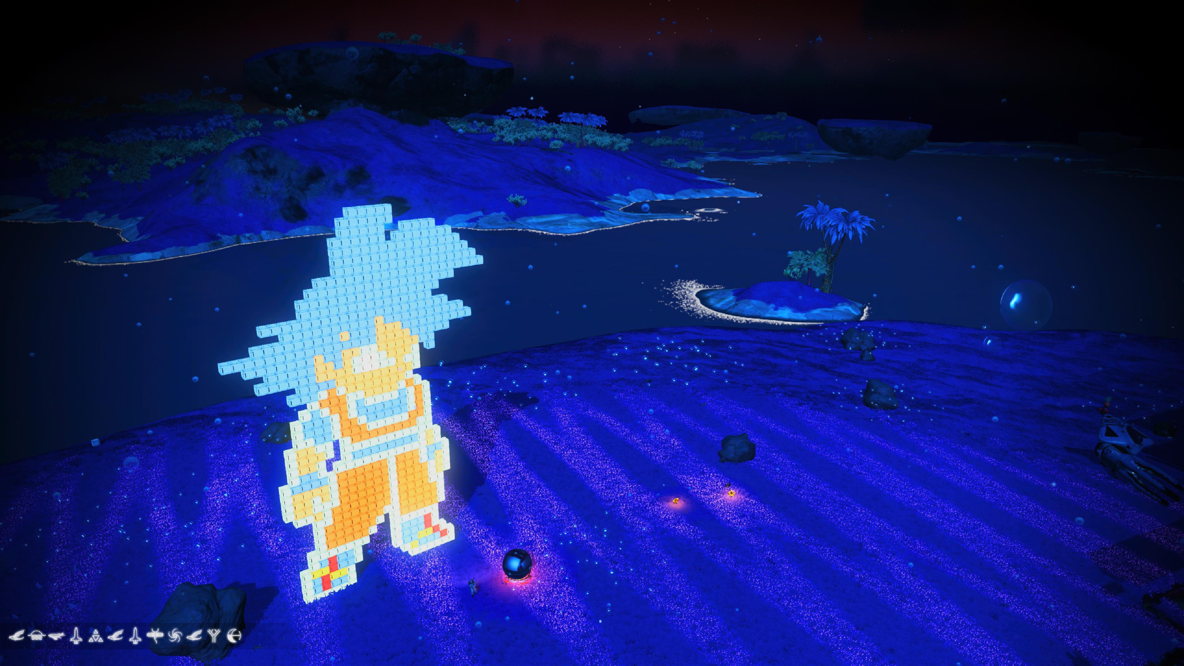 Light box pixel art anyone? Took forever even when I used a grid off