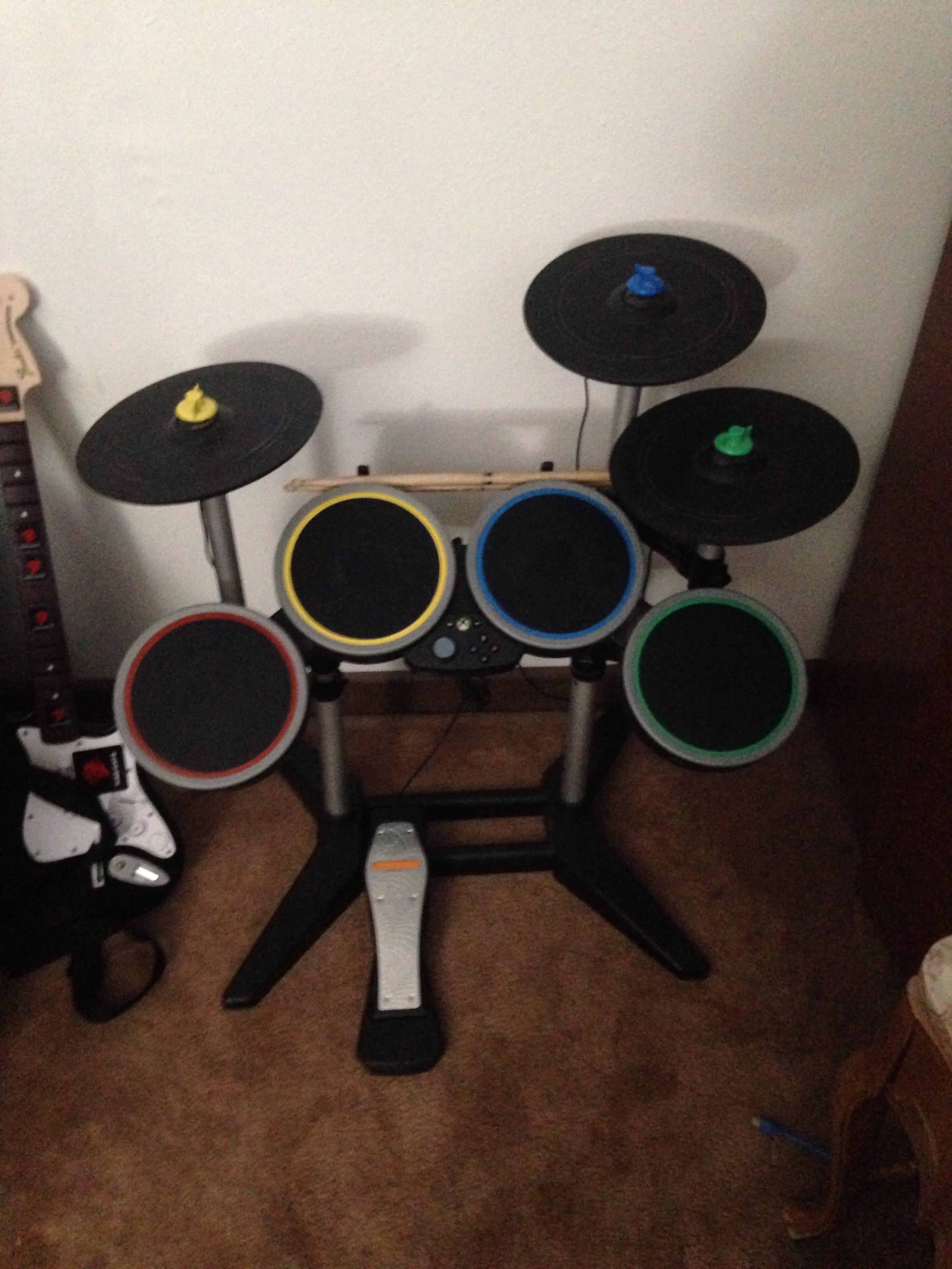 Bought this RB4 Xbox one drum set for 30 in town. What a deal! r