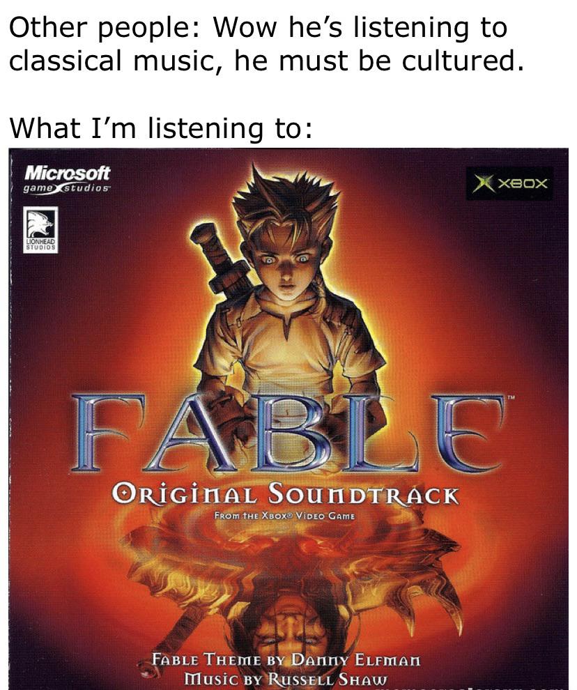 Had this thought at work and had to make a meme about it. r/Fable