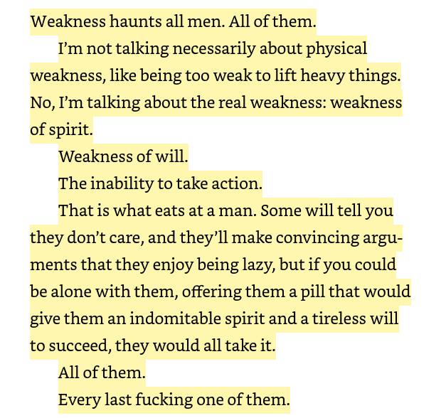 Reading Cameron Hanes's new book "Endure How to Work Hard, Outlast