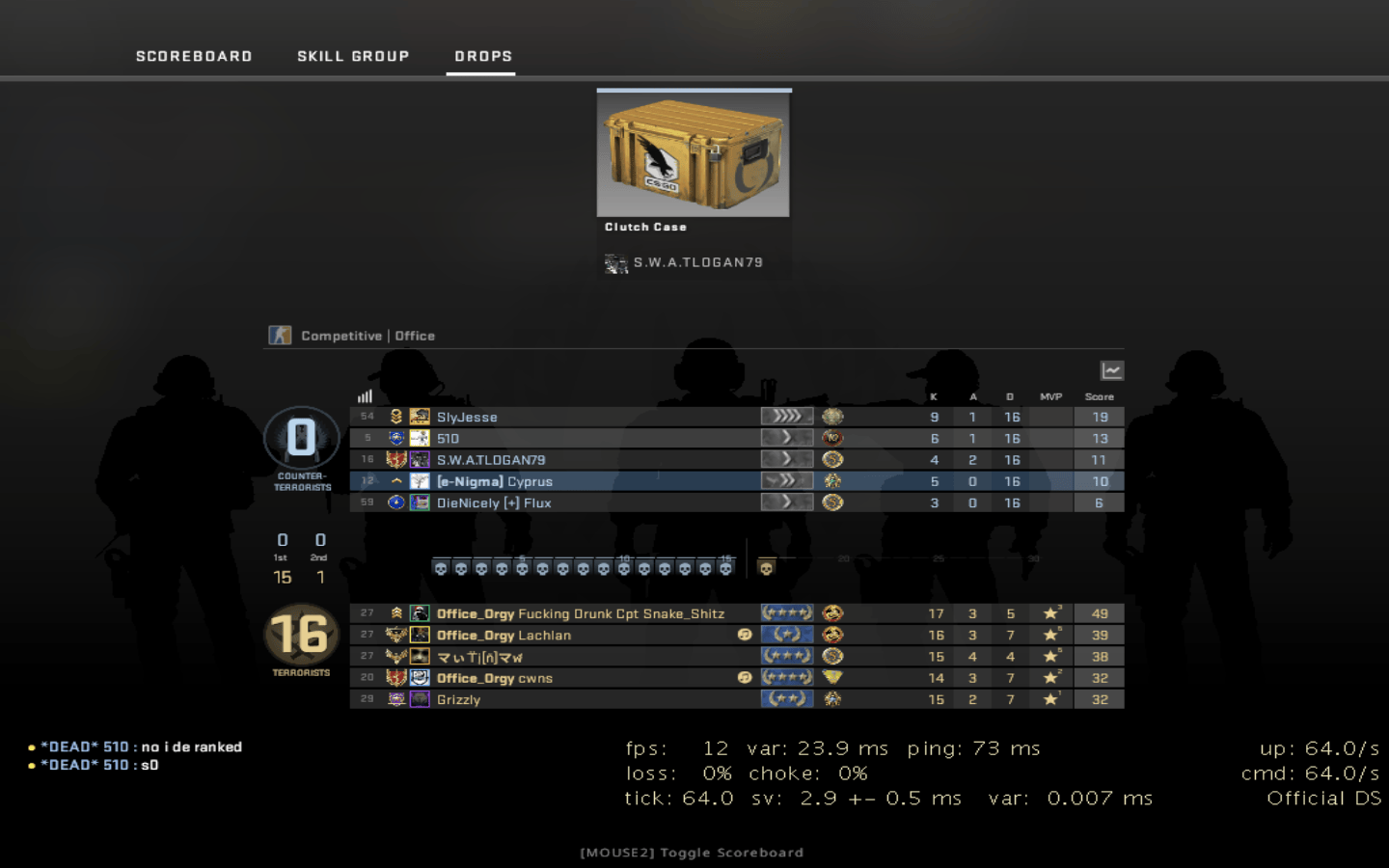 don't hate the player, hate the game csgo