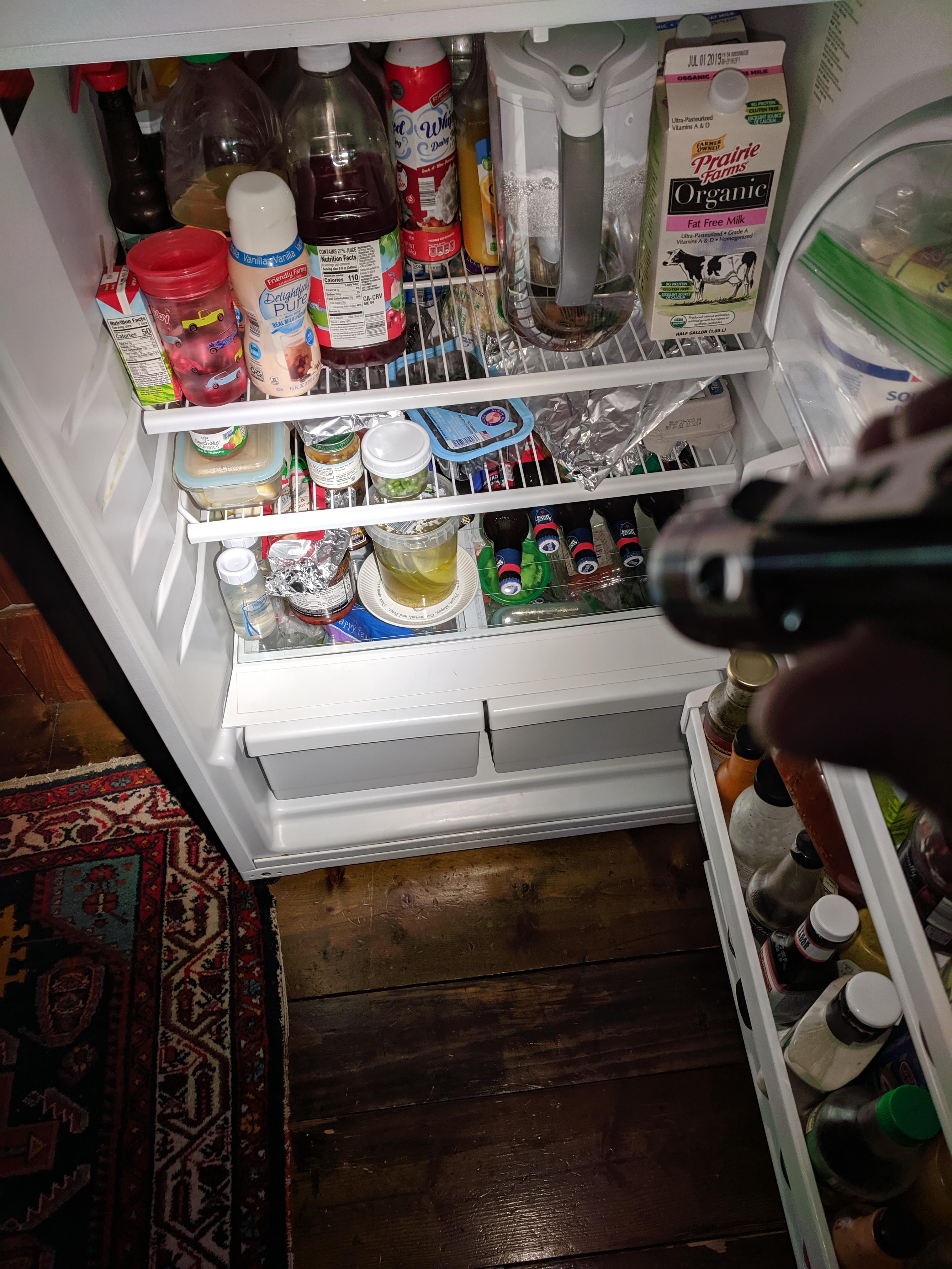 [Life Hack] Do not replace the bulb in your refrigerator. r/flashlight