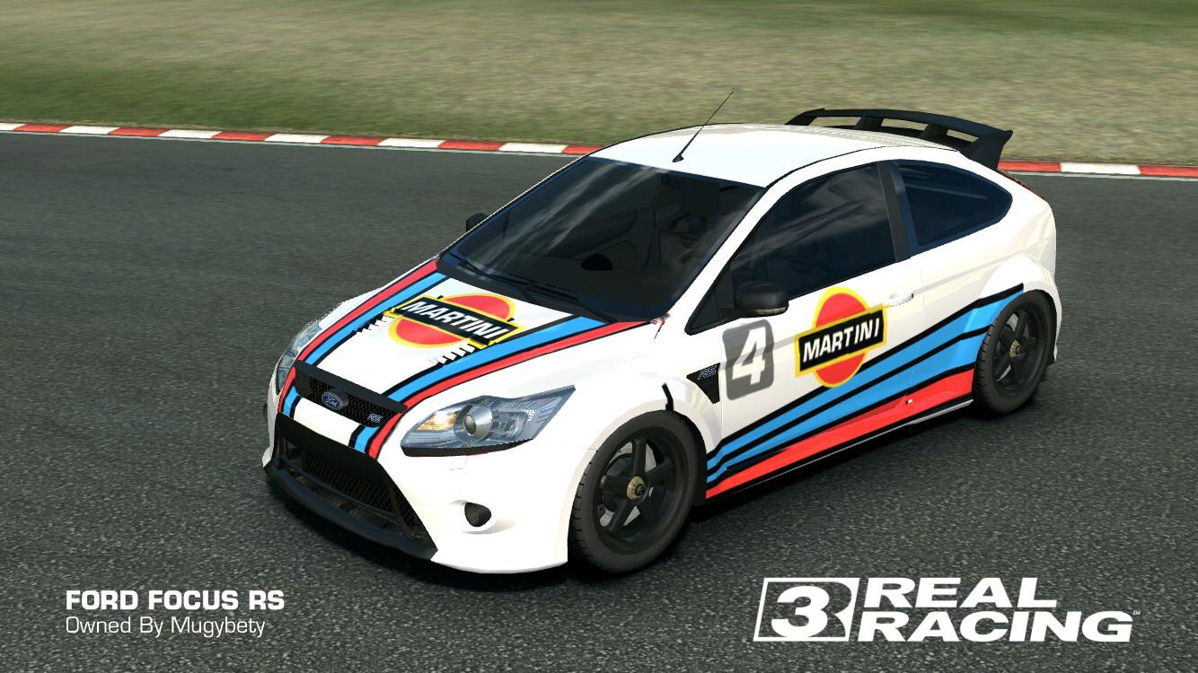 Ford Focus RS Martini Rossi Livery r/RealRacing3