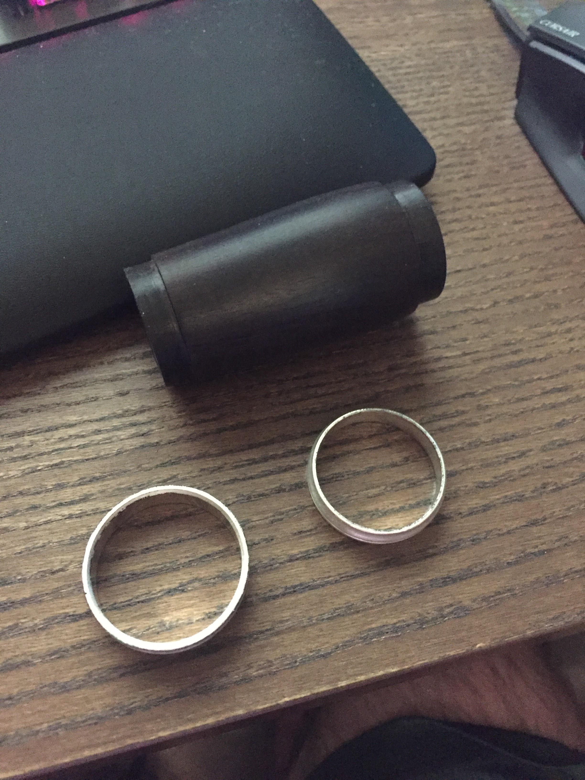 Barrel rings just fell off my r13 while I was taking it apart. Is there