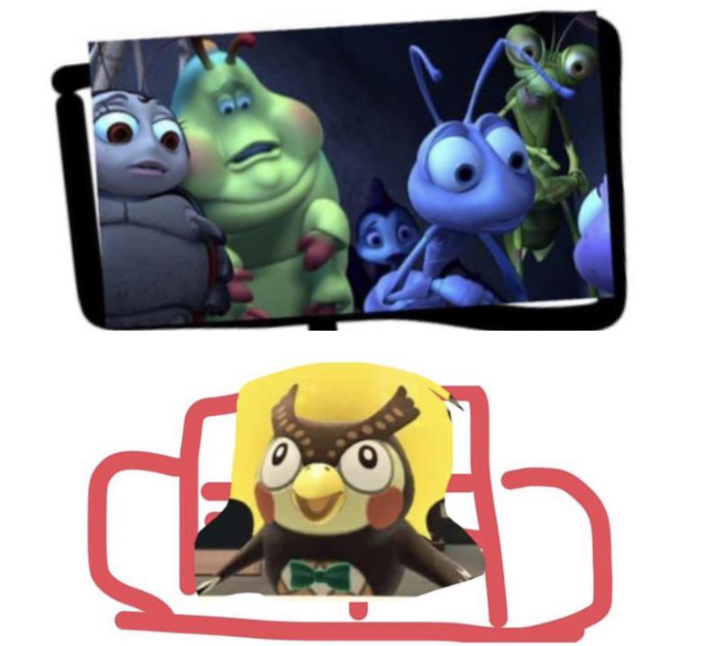 The scariest movie blathers has ever seen! (i know i know my art is