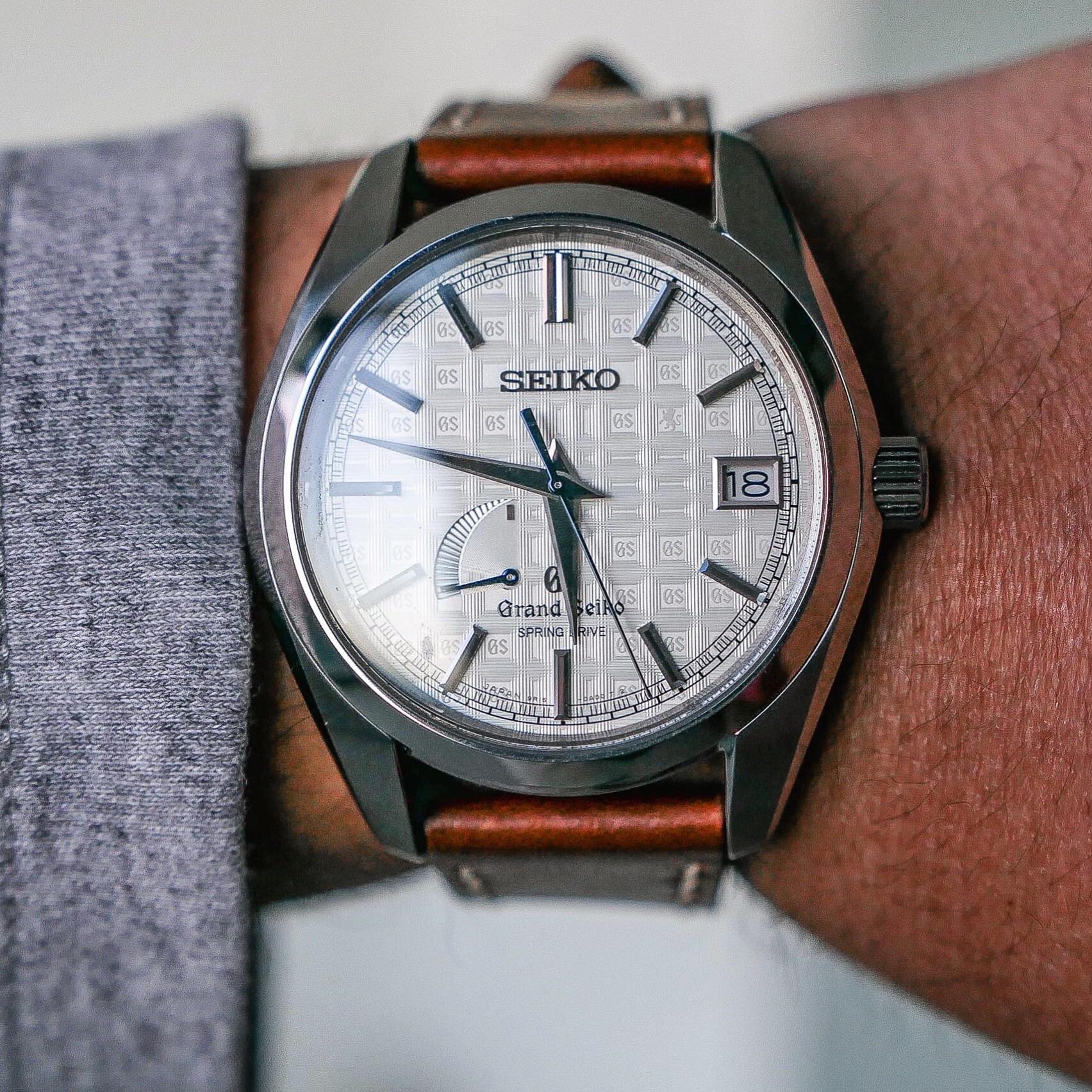 [Grand Seiko Spring Drive] SBGA109 Tatami Dial A rare bird in flight