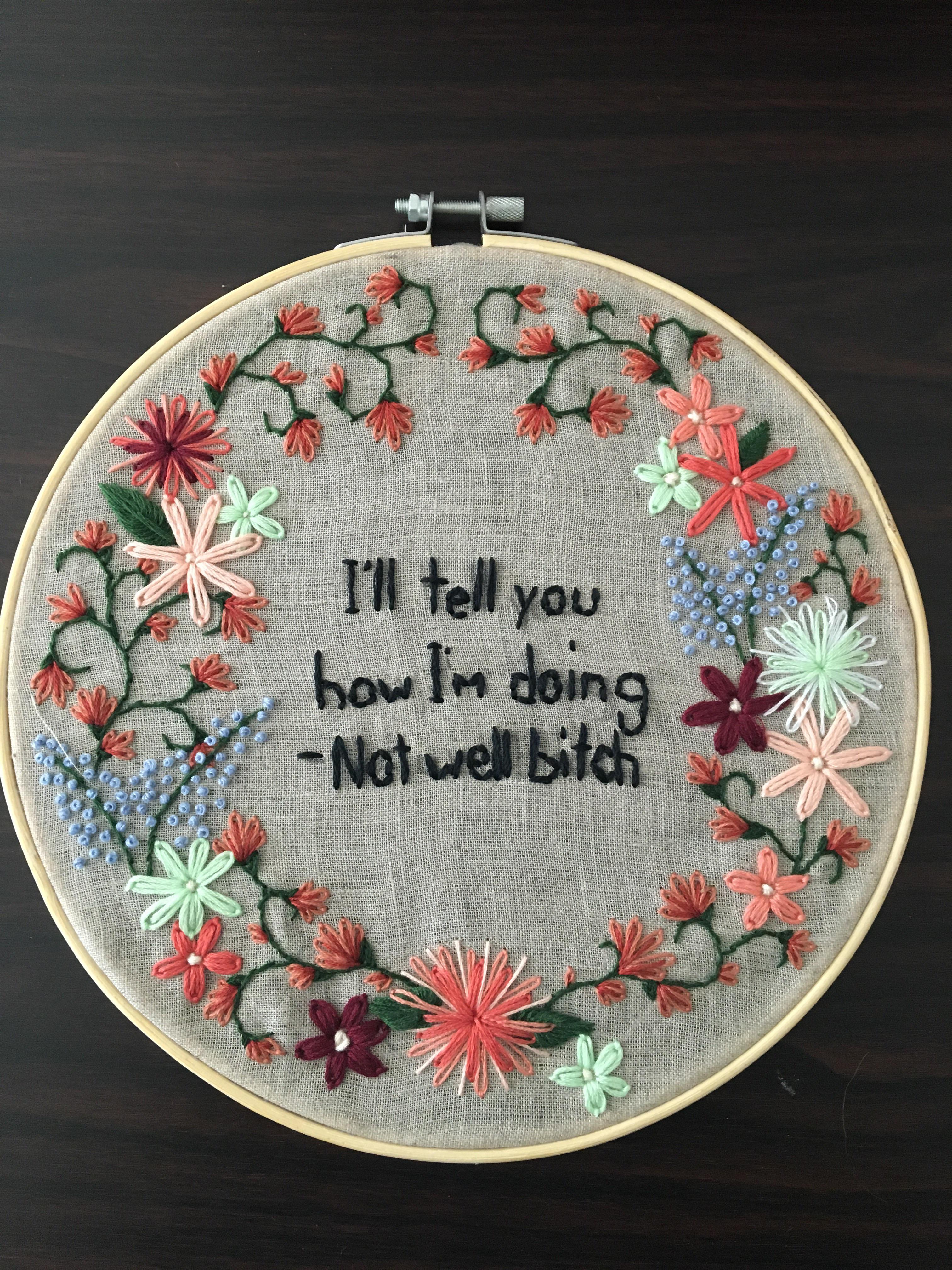 A house warming gift for my sister, biggest project and I’m obsessed