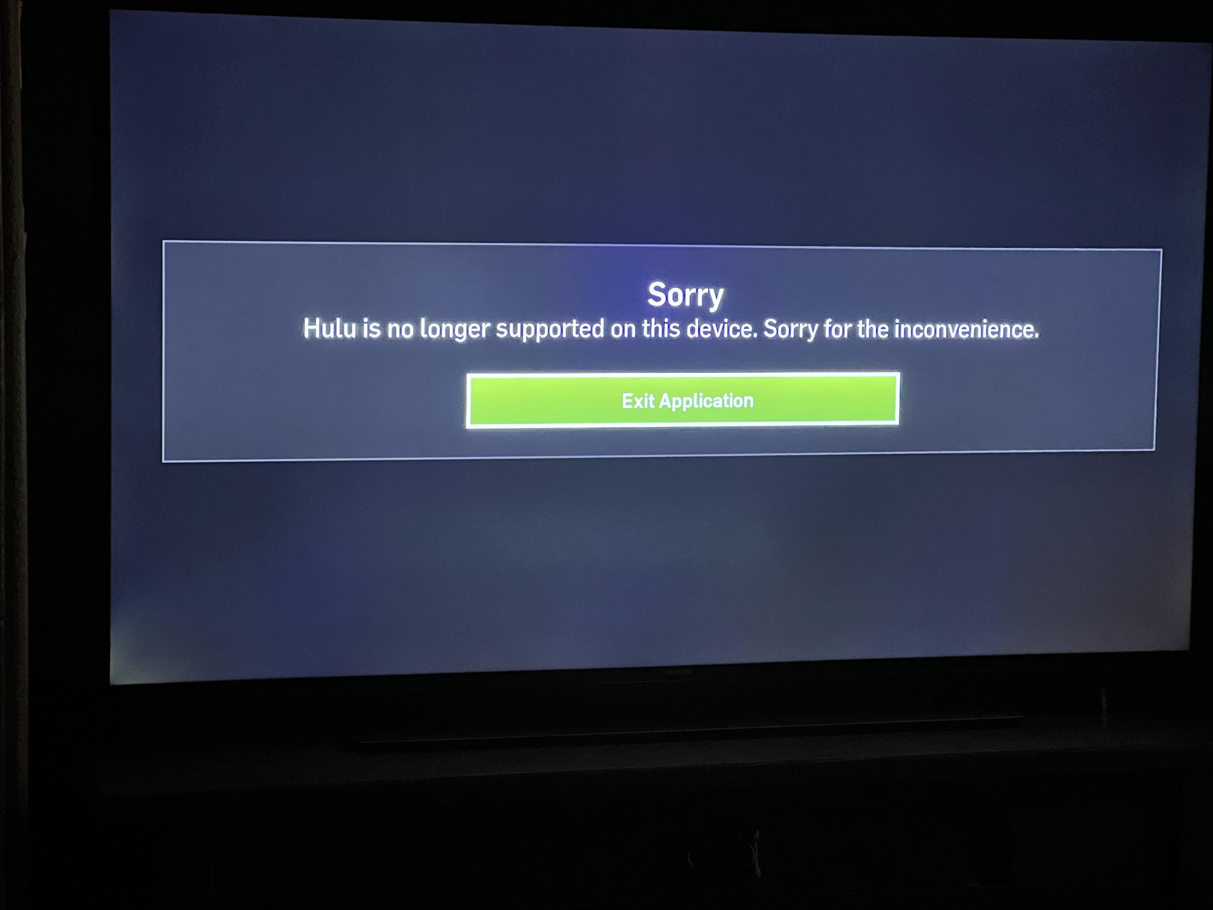 My Samsung Smart TV is less than 5 years old. Now I guess they want me