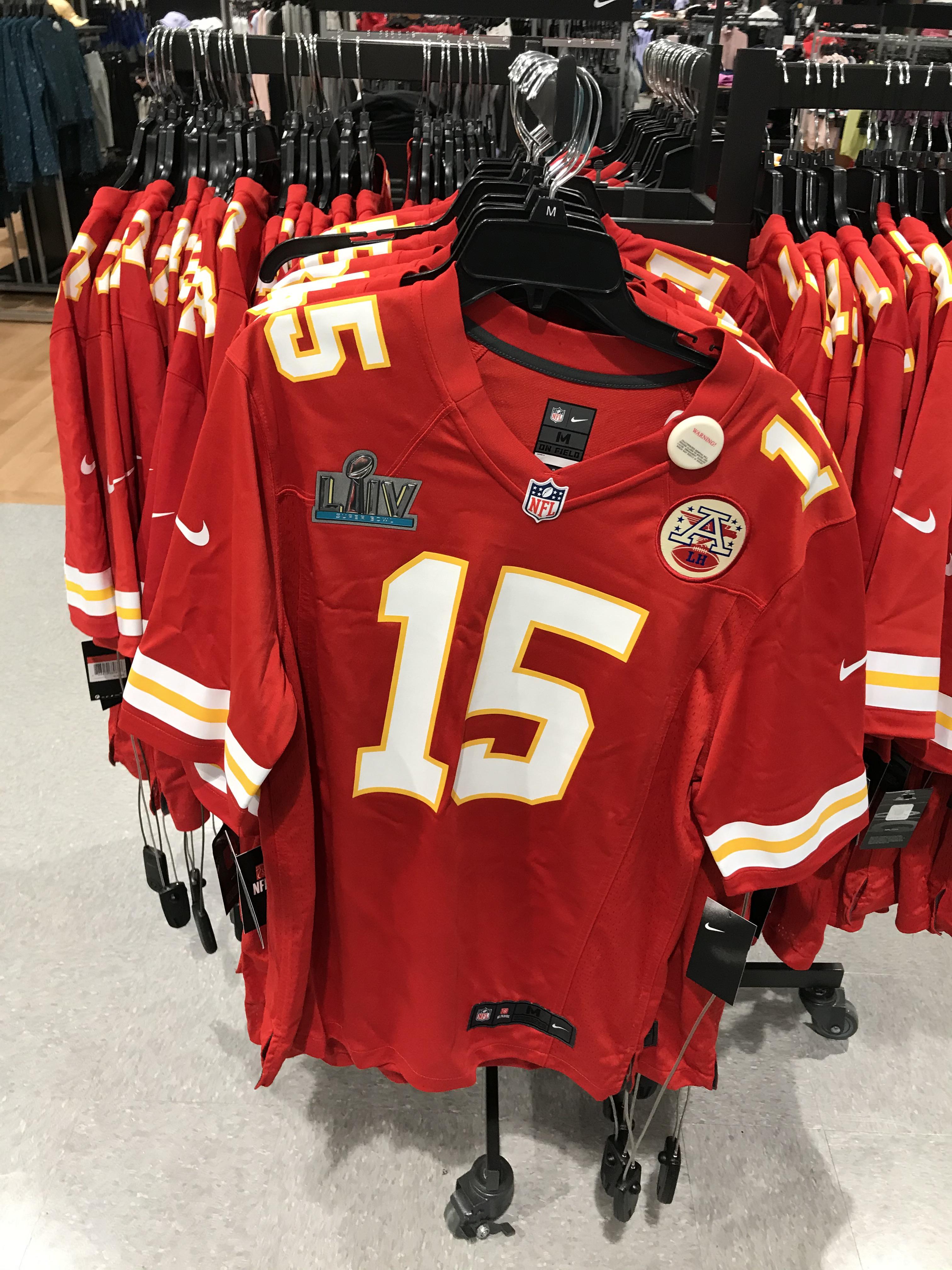 Dicks Sporting Goods has Super Bowl Jerseys r/KansasCityChiefs