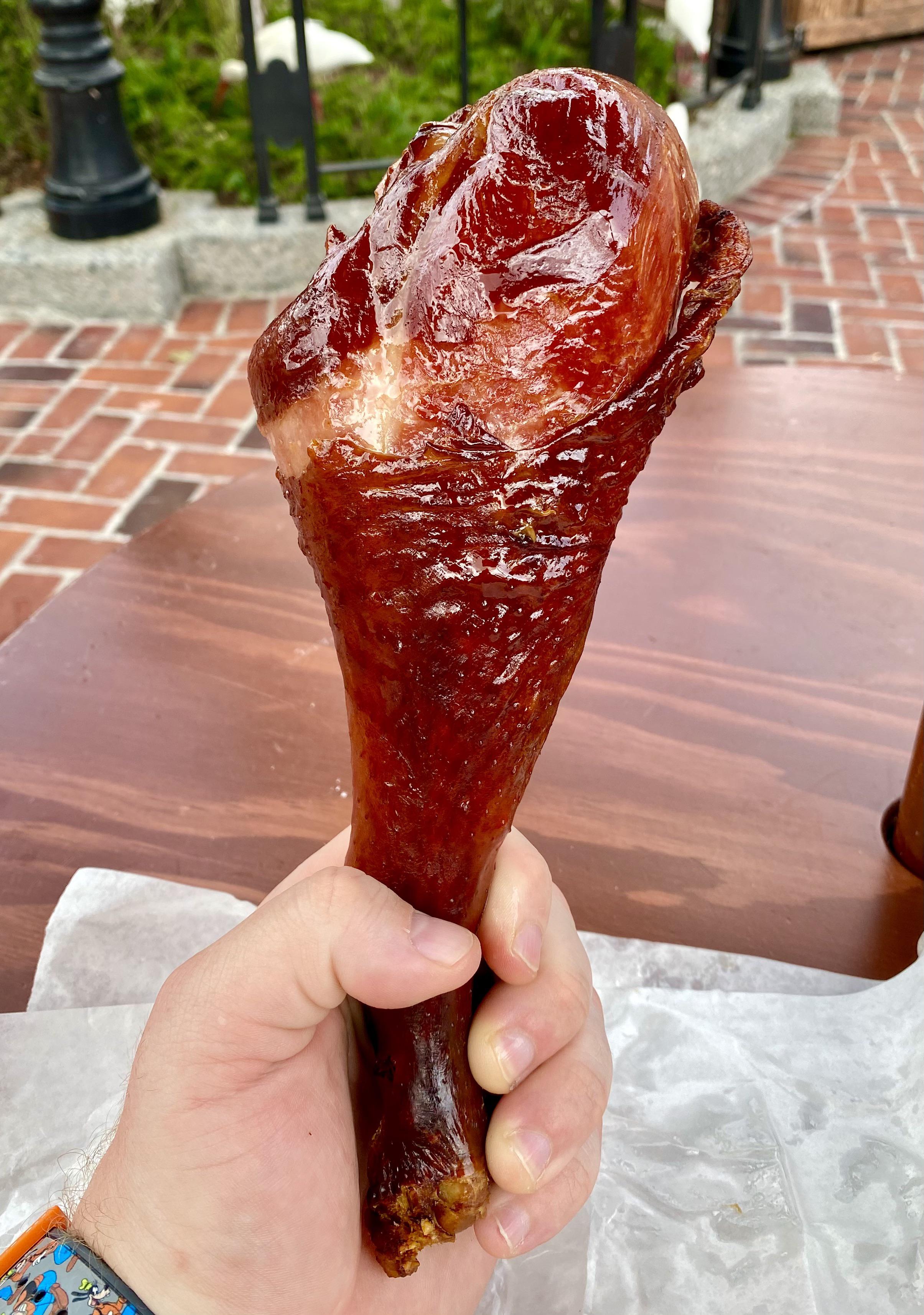 [I ate] a giant turkey leg! r/food