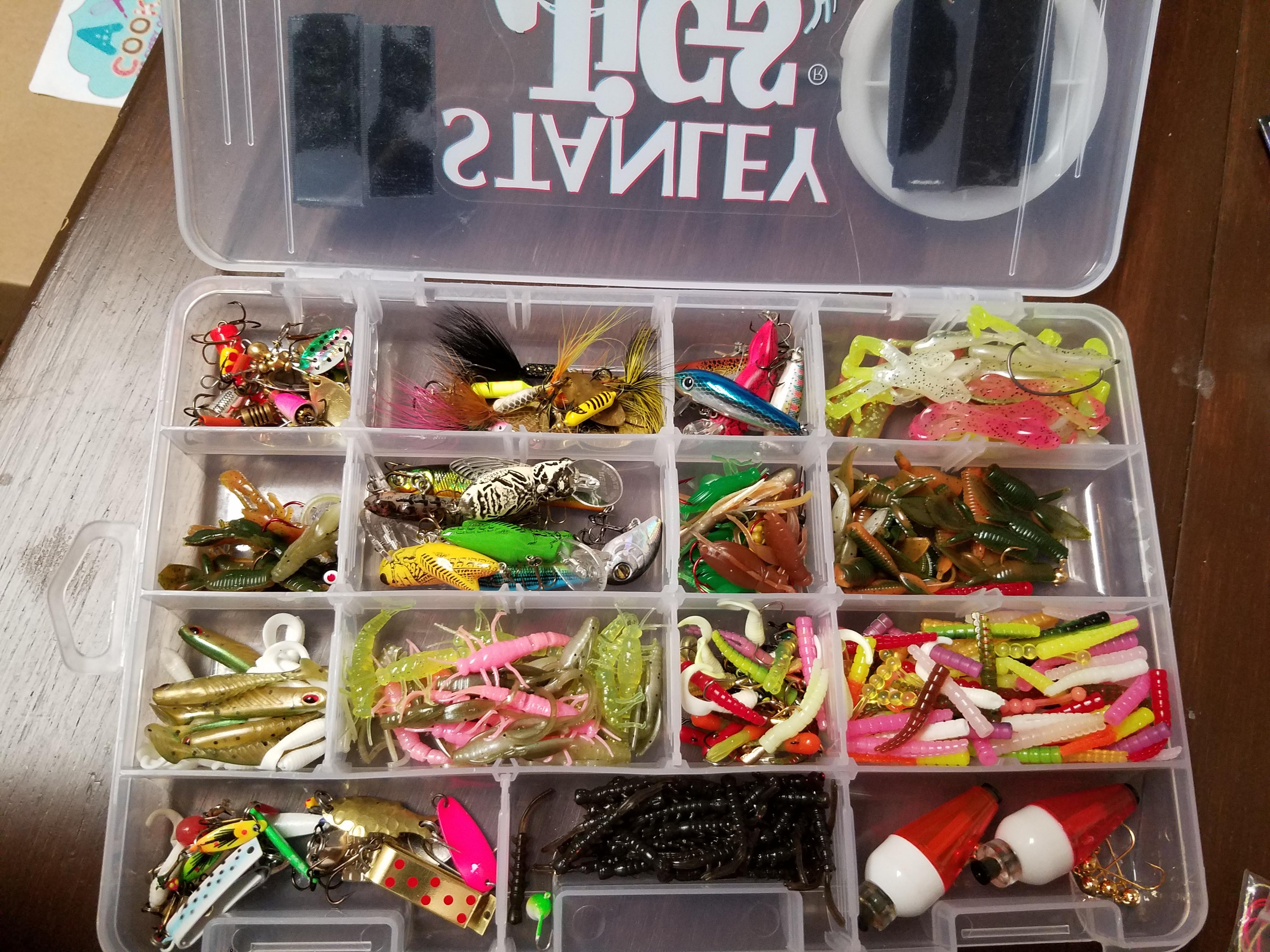 My ultralight trout and bass box. r/Fishing_Gear