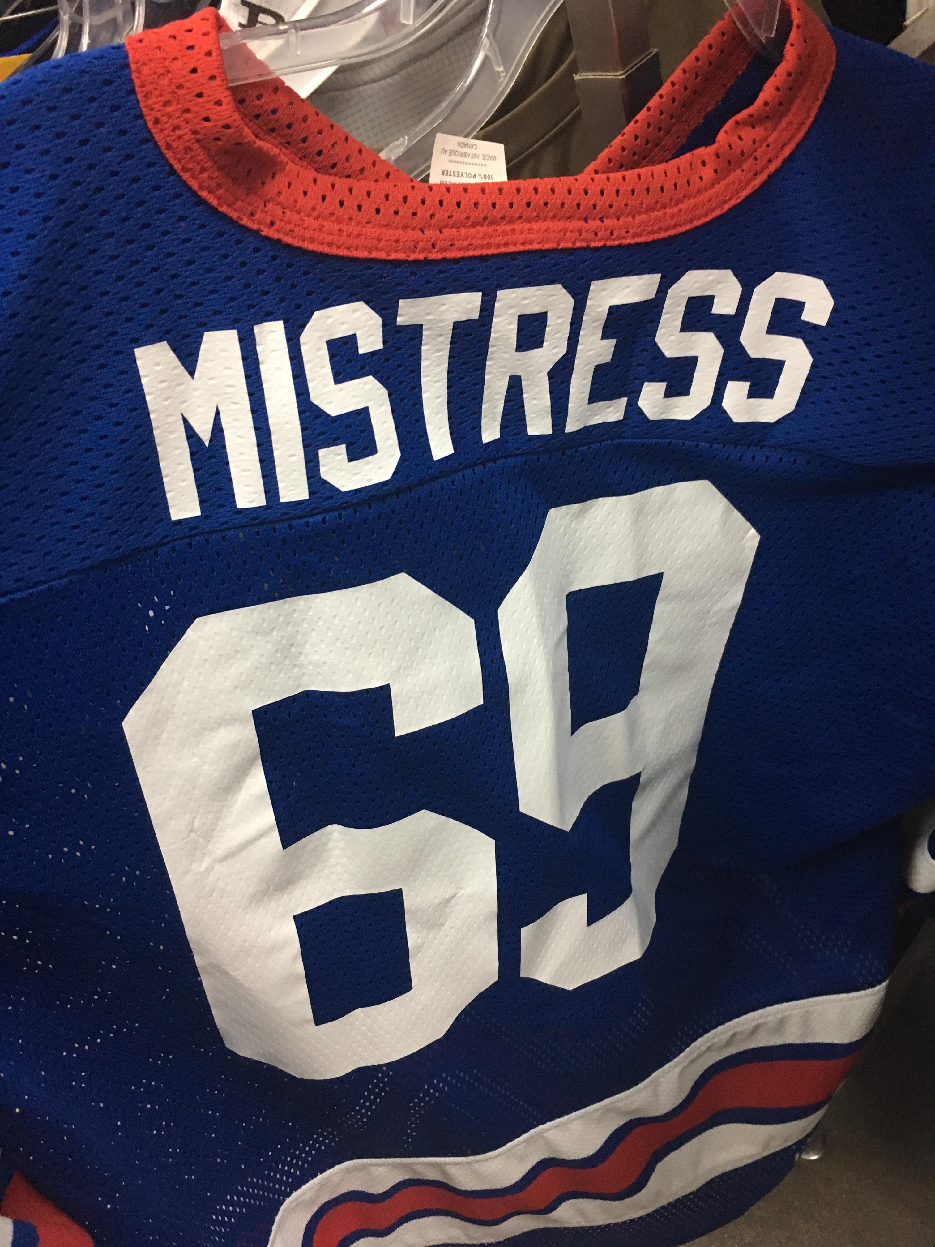 Romantic hockey jersey found at Goodwill r/ThriftStoreHauls
