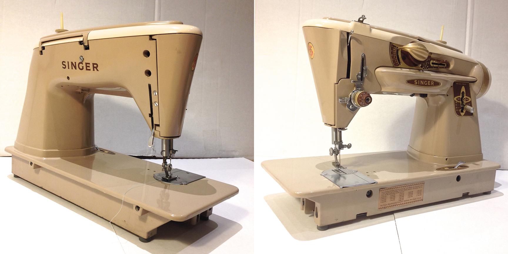 1960's Singer 500a "Rocketeer" sewing machine. DesignPorn