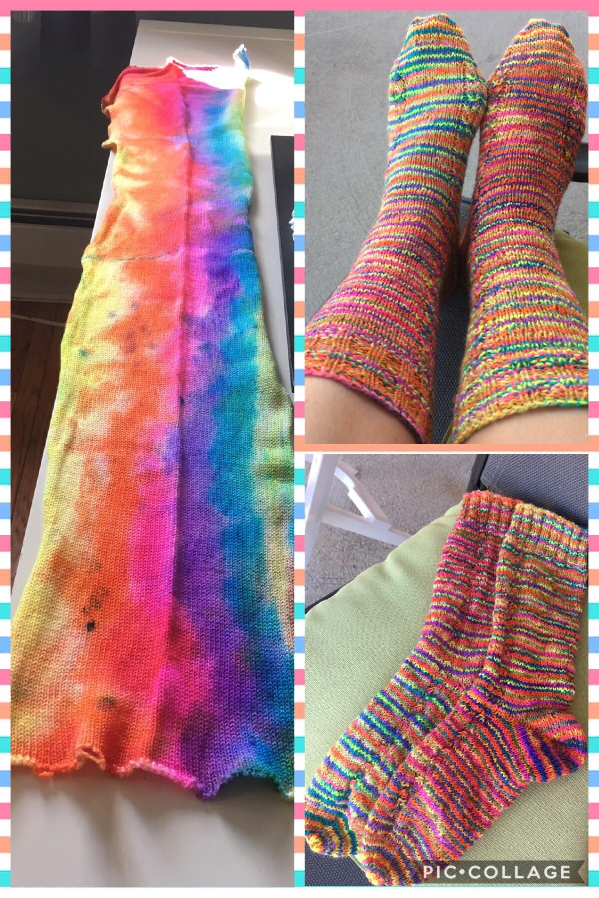 My first sock blank. I'm obsessed. r/knitting