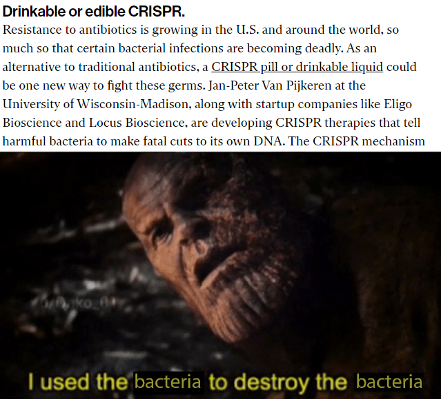 Sorry, bacteria machine broke r/ScienceHumour