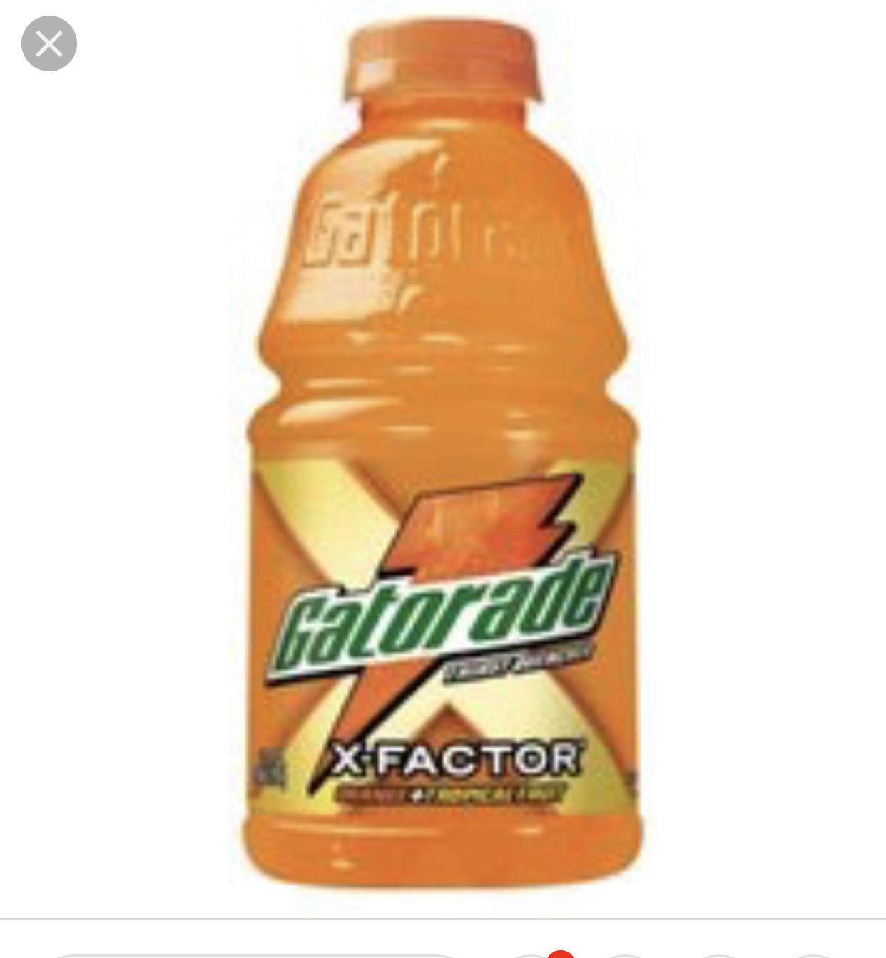 Does anyone remember Gatorade ‘X Factor’? It was THE BEST Gatorade I