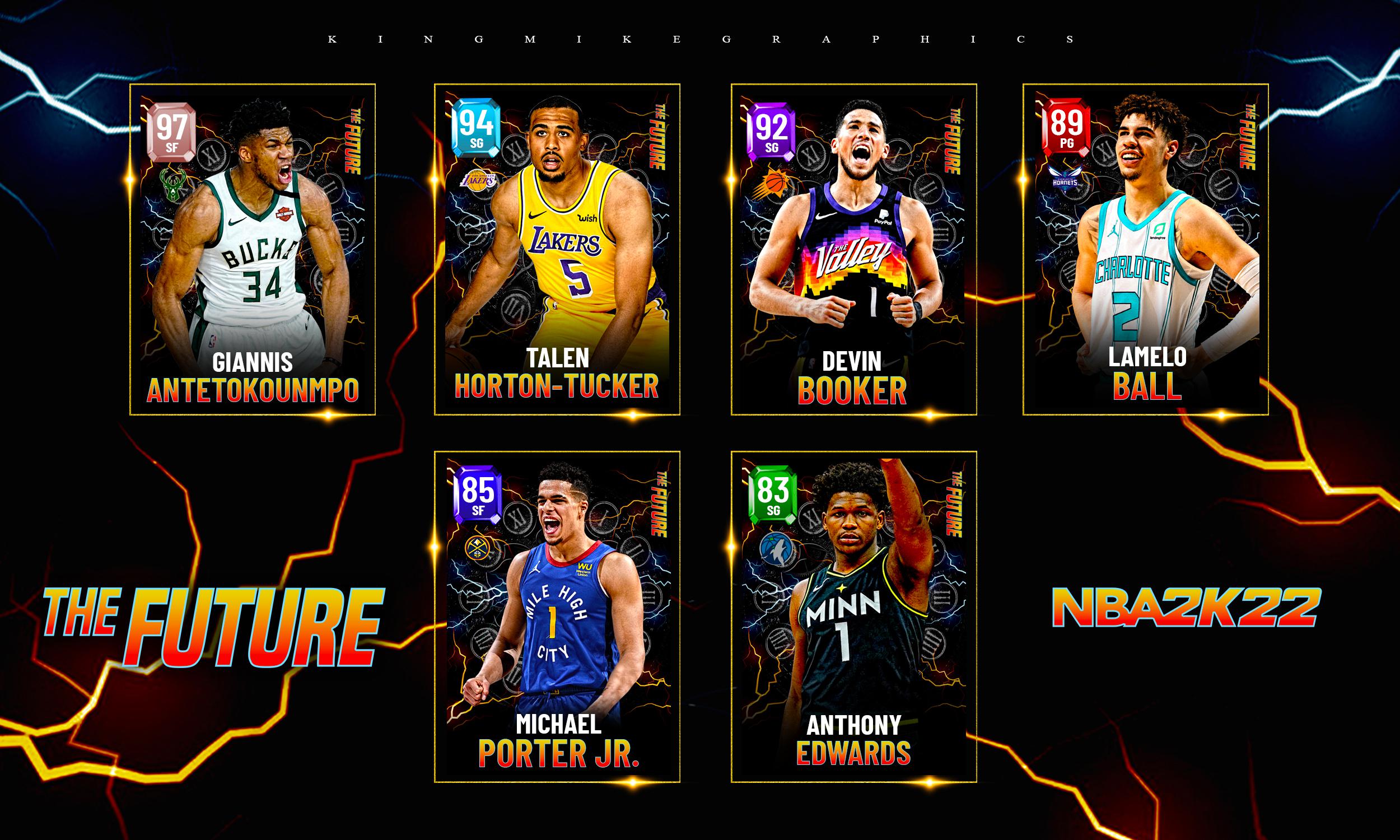 My Old Future Concept On 2K22 Card Design MyTeam