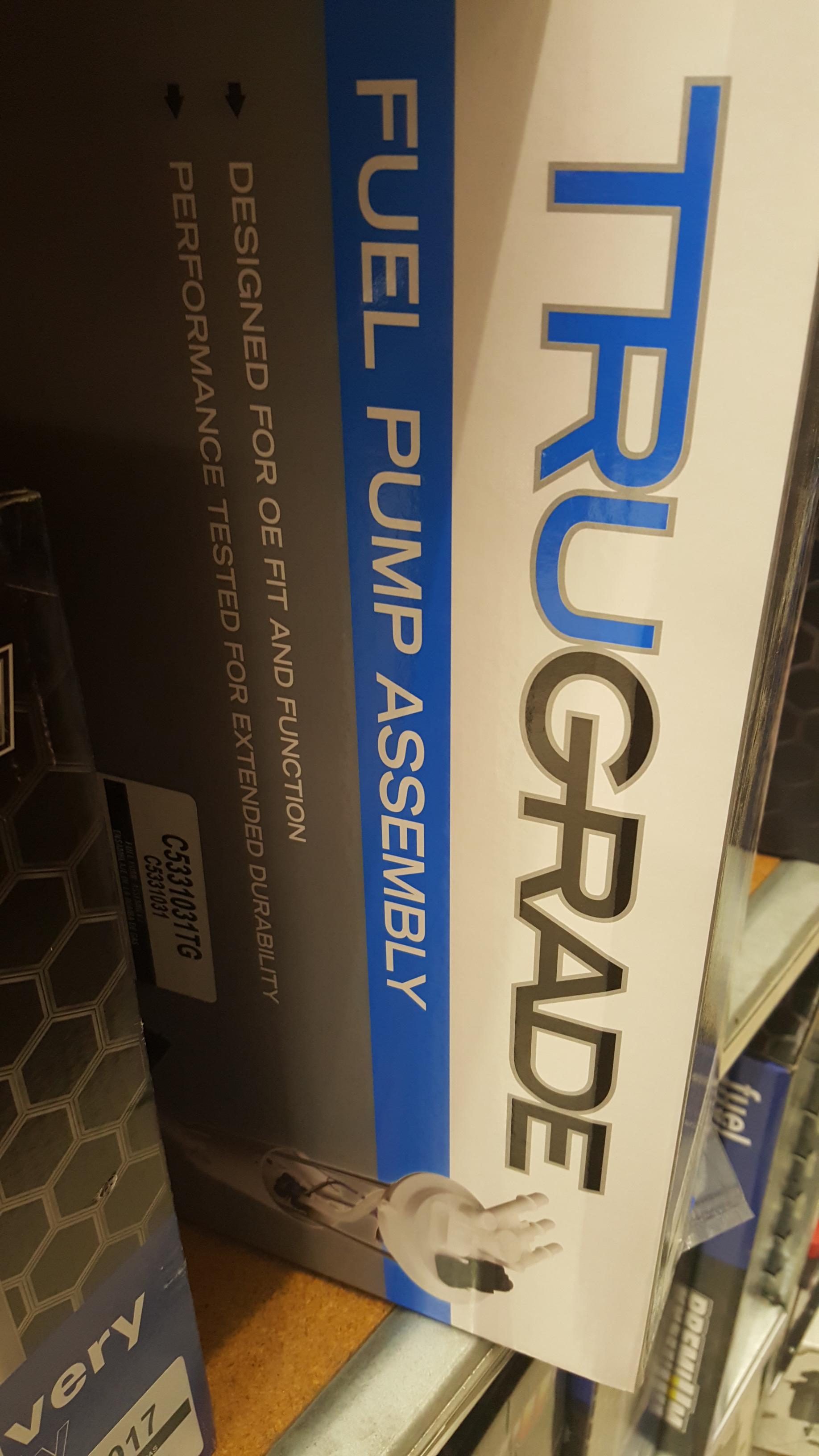 Trugrade Fuel Pumps : R/Autozone