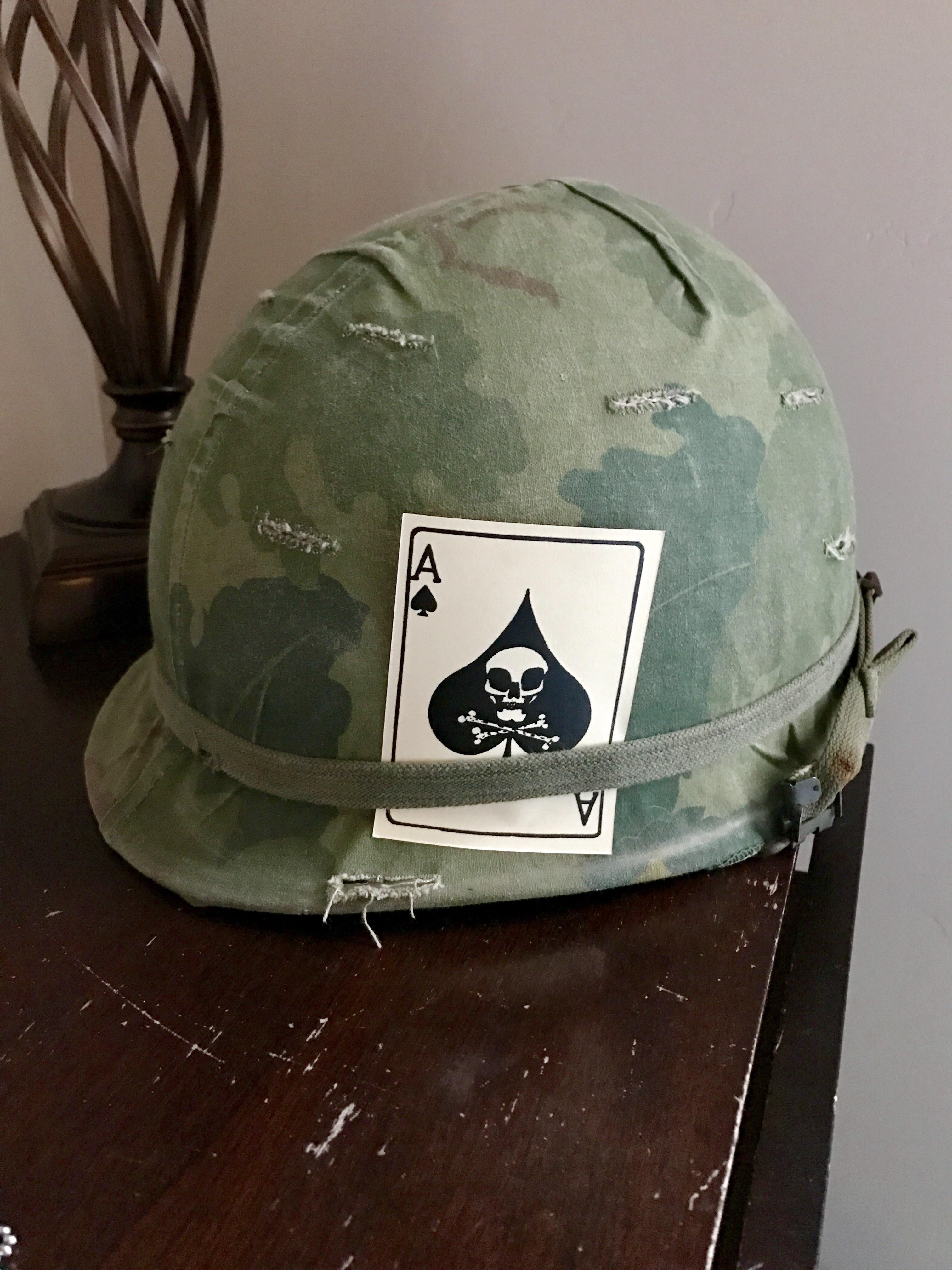 I just got this Vietnam Era M1. The shell is a front seam, WW2 Era